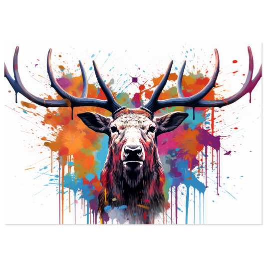 Hirsch Pop-Art (WILD121)