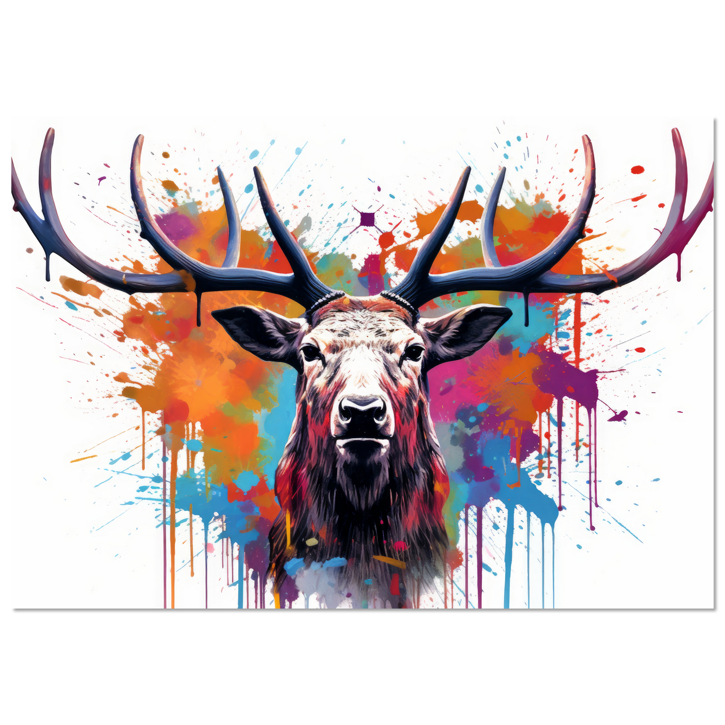 Hirsch Pop-Art (WILD121)