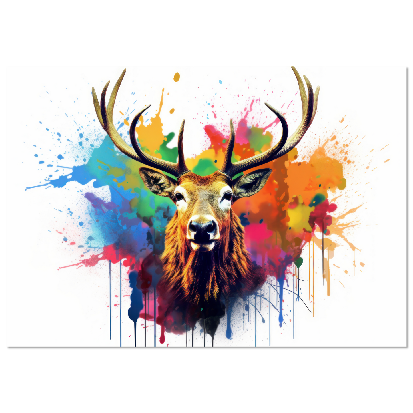 Hirsch Pop-Art (WILD122)