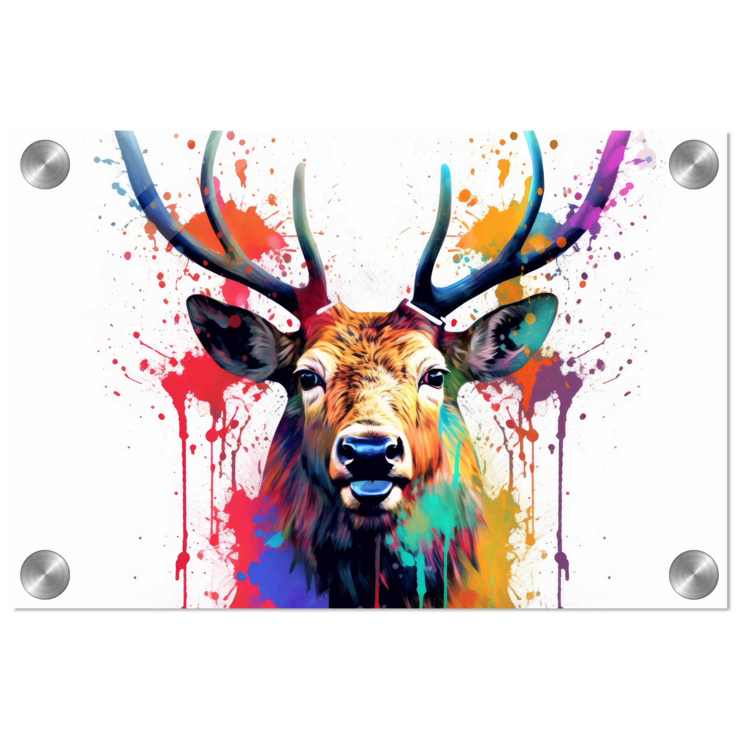 Hirsch Pop-Art (WILD123)