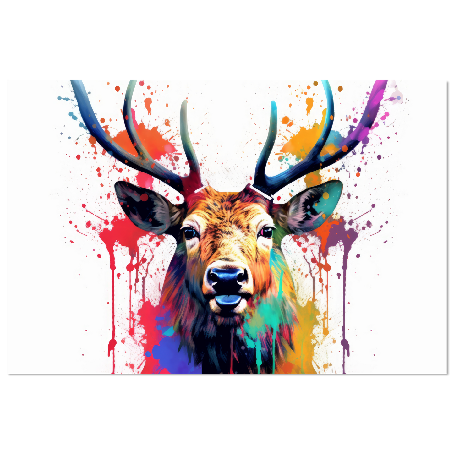 Hirsch Pop-Art (WILD123)