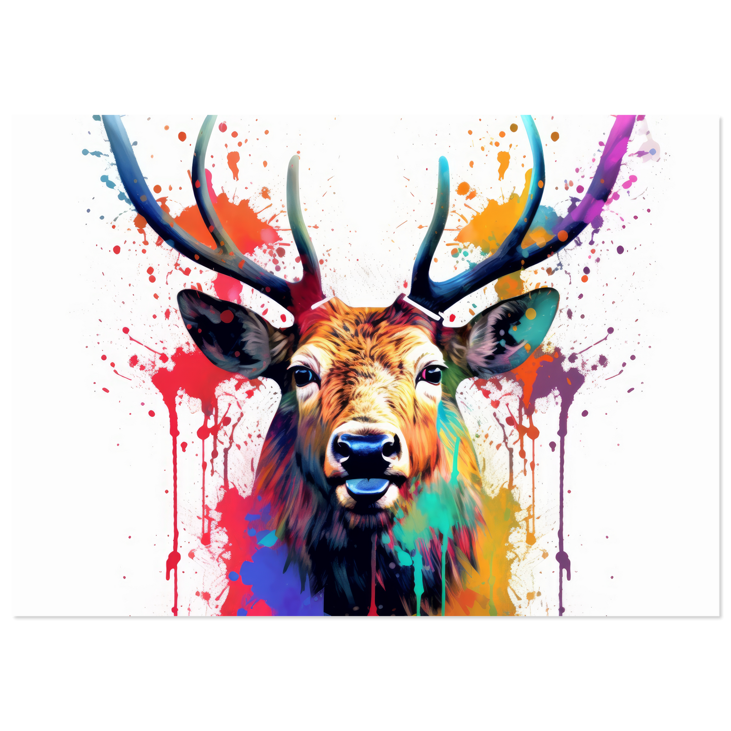 Hirsch Pop-Art (WILD123)
