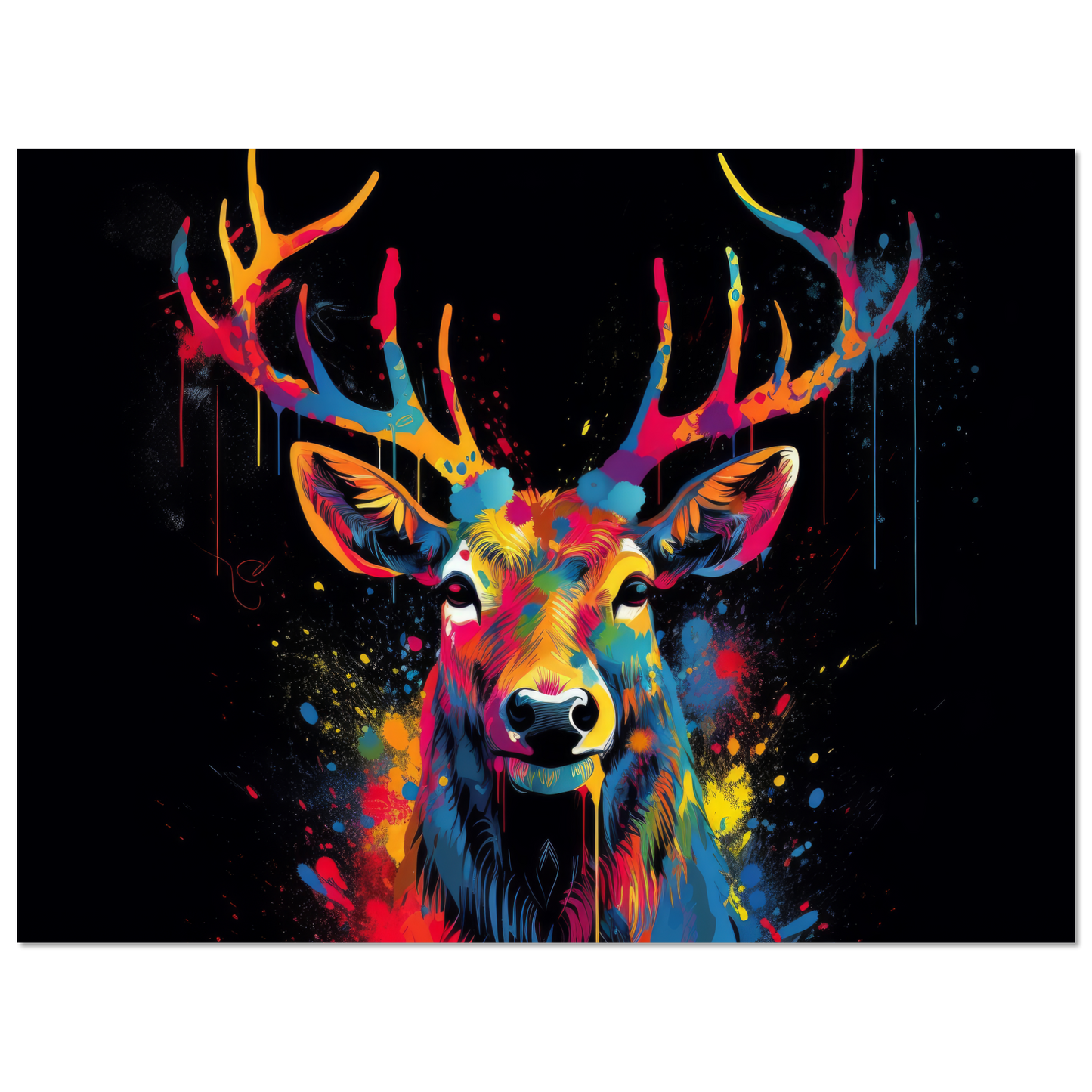 Hirsch Pop-Art (WILD125)