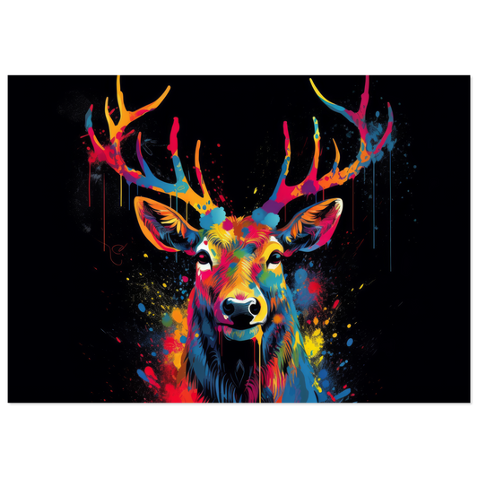 Hirsch Pop-Art (WILD125)