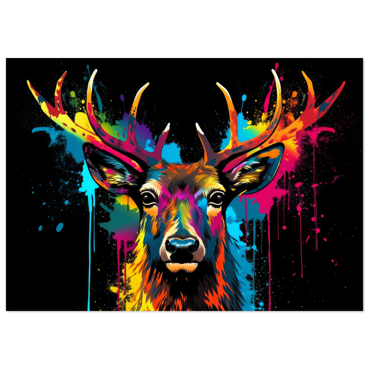 Hirsch Pop-Art (WILD126)