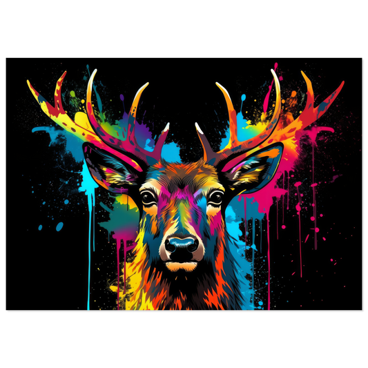Hirsch Pop-Art (WILD126)
