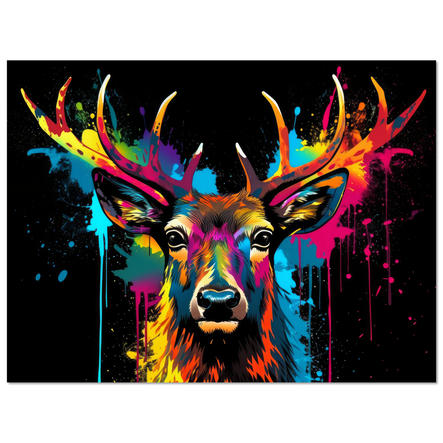 Hirsch Pop-Art (WILD126)