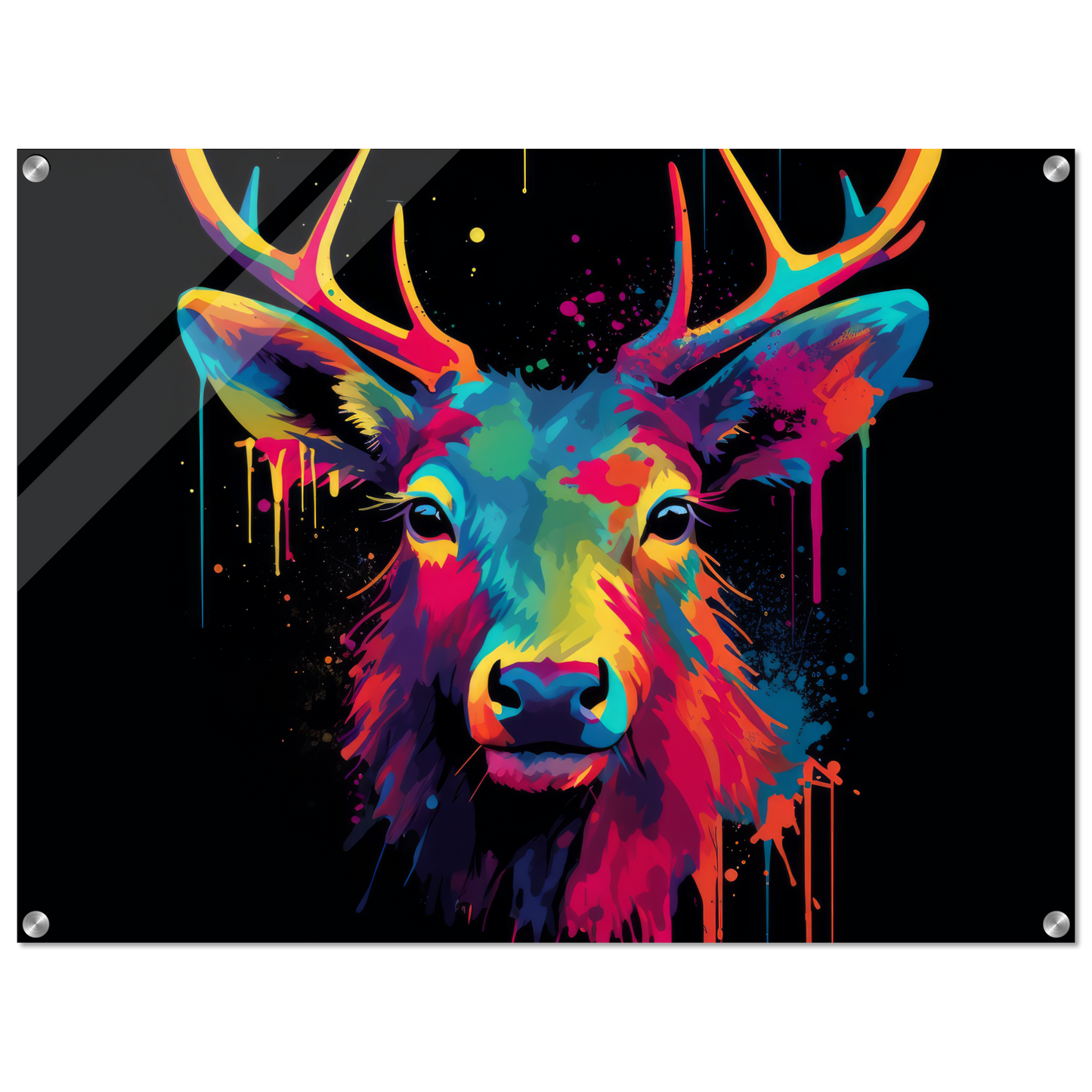 Hirsch Pop-Art (WILD127)