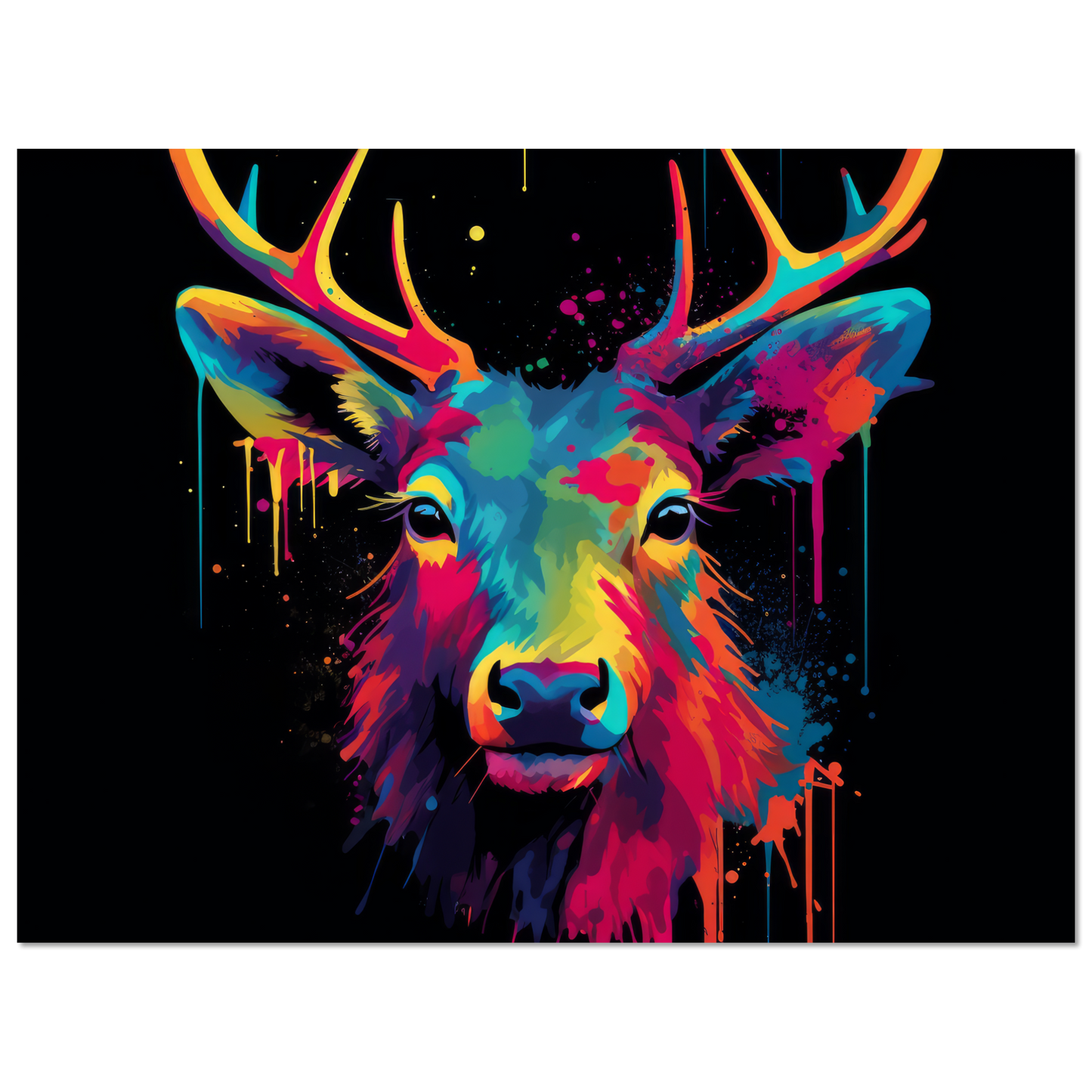 Hirsch Pop-Art (WILD127)