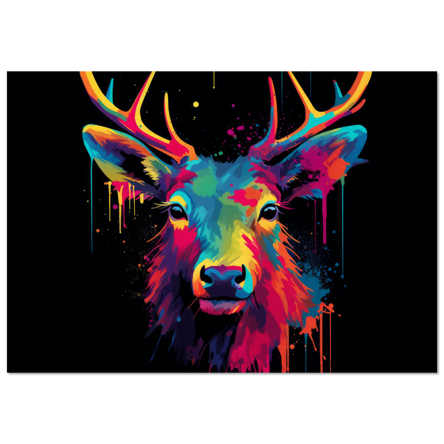 Hirsch Pop-Art (WILD127)