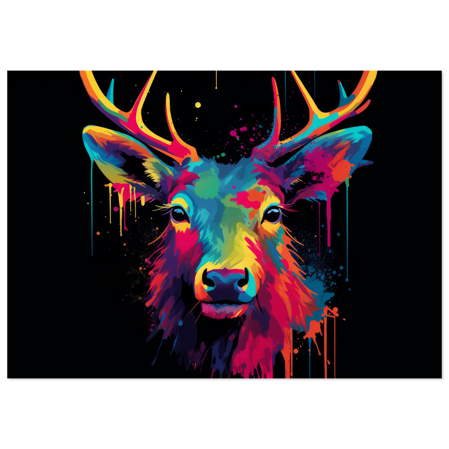 Hirsch Pop-Art (WILD127)