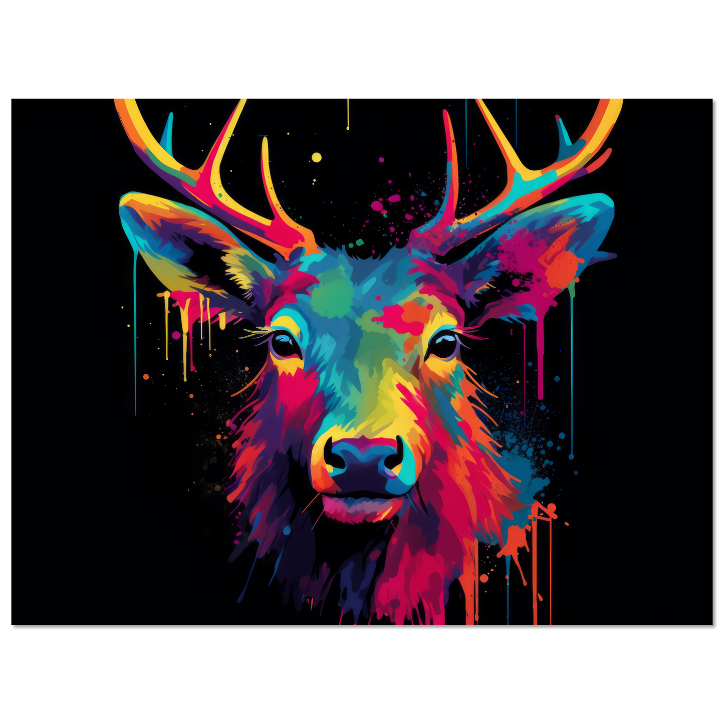 Hirsch Pop-Art (WILD127)