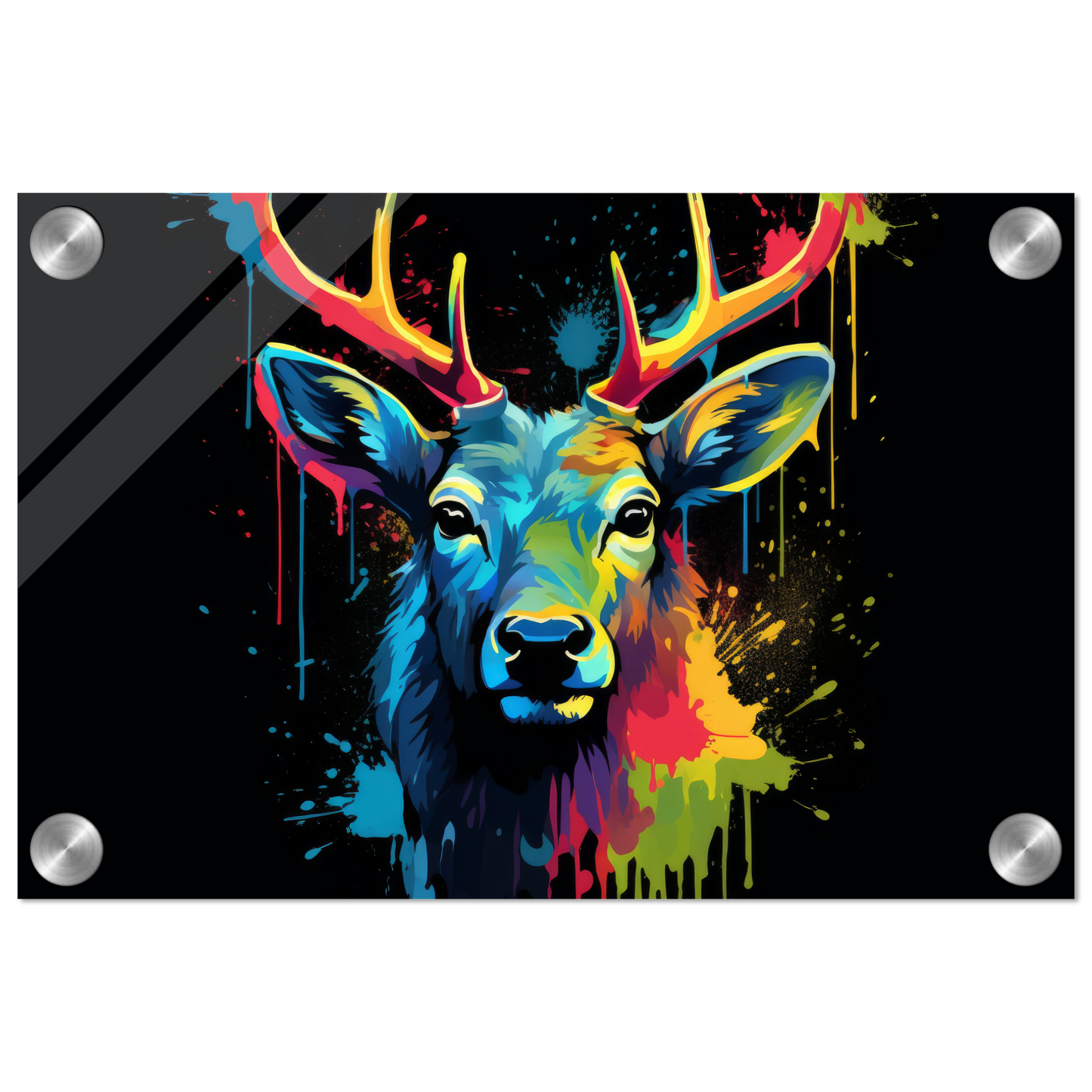 Deer pop art (WILD128)