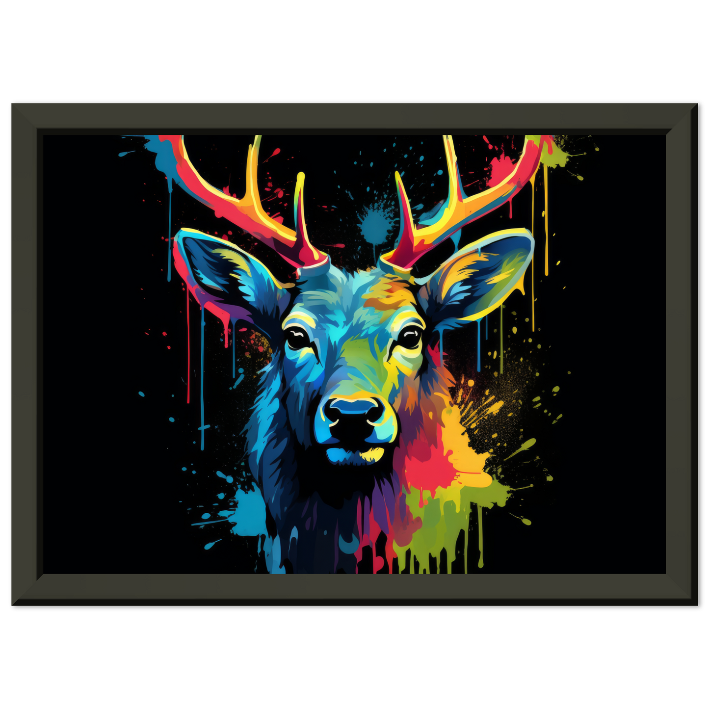 Deer pop art (WILD128)