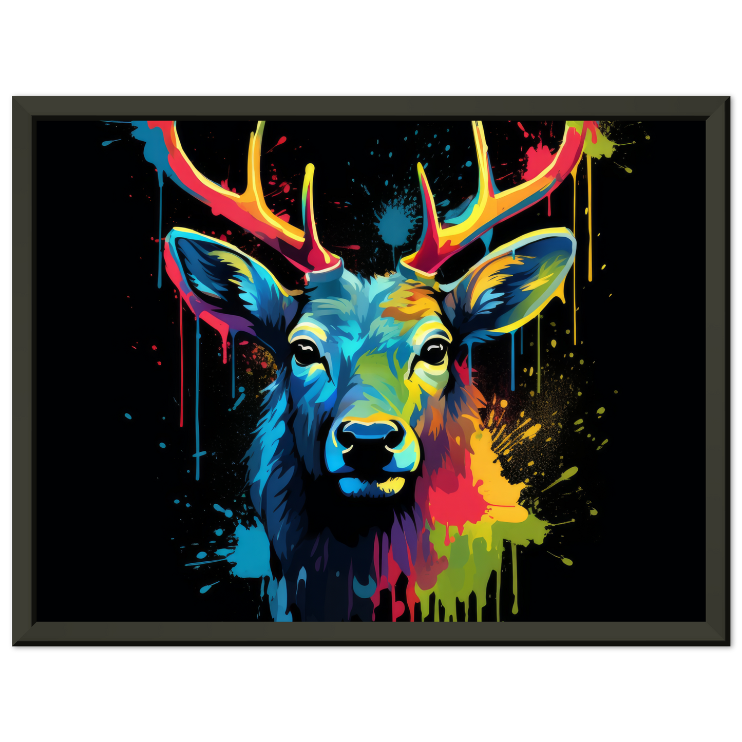 Deer pop art (WILD128)