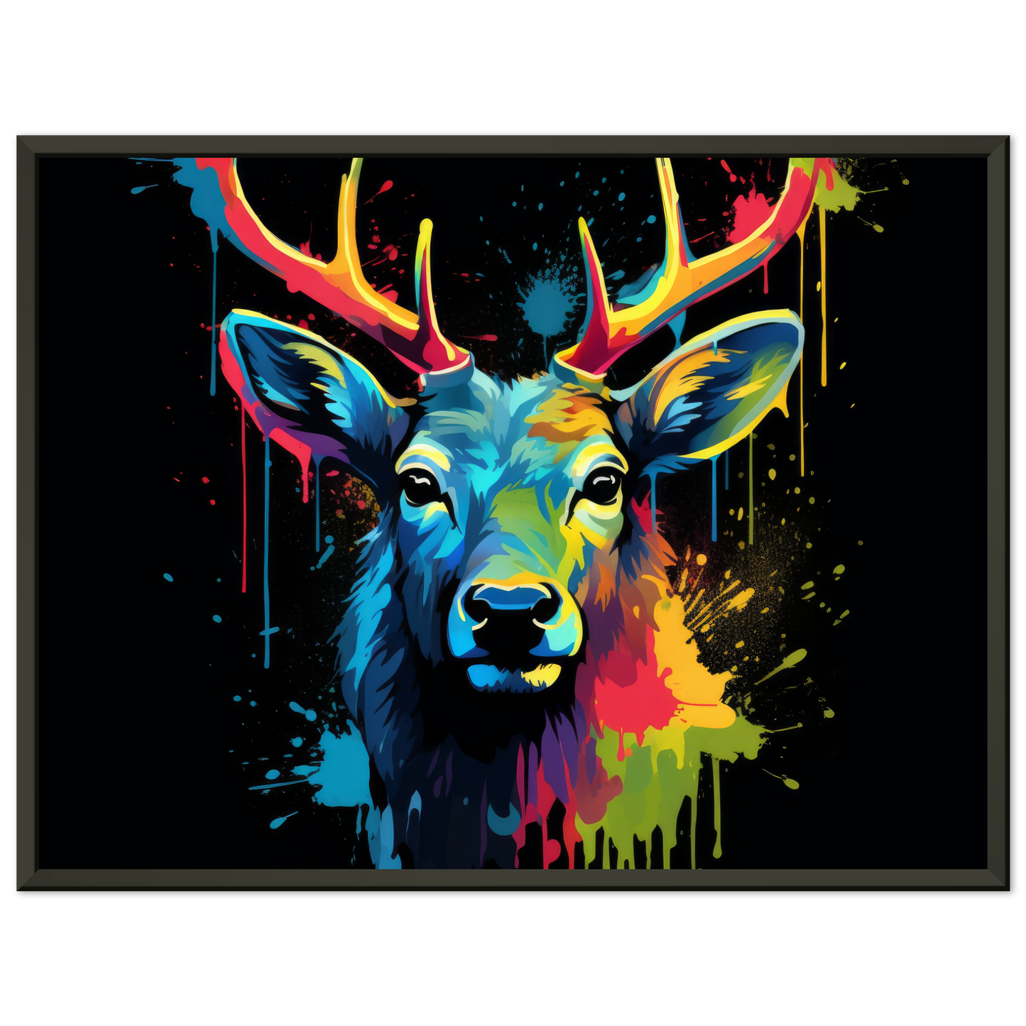 Deer pop art (WILD128)