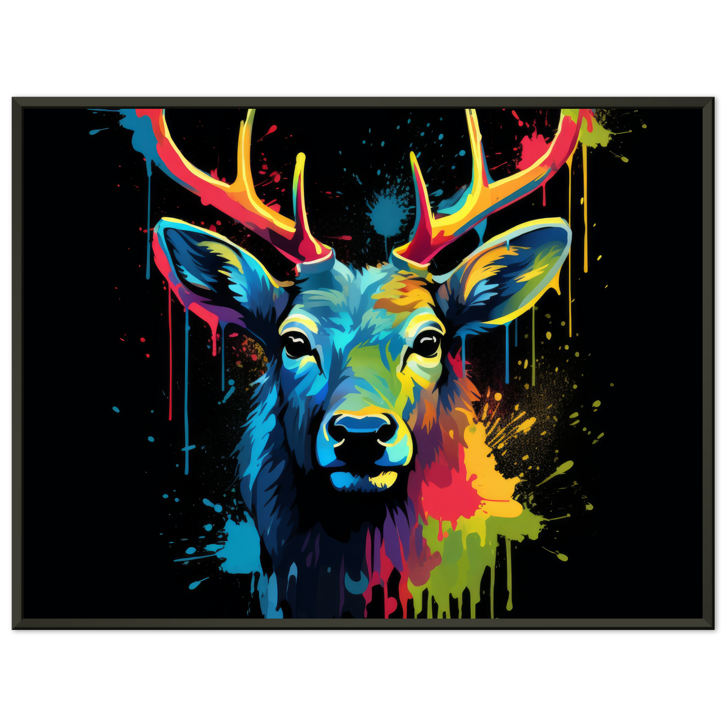 Deer pop art (WILD128)