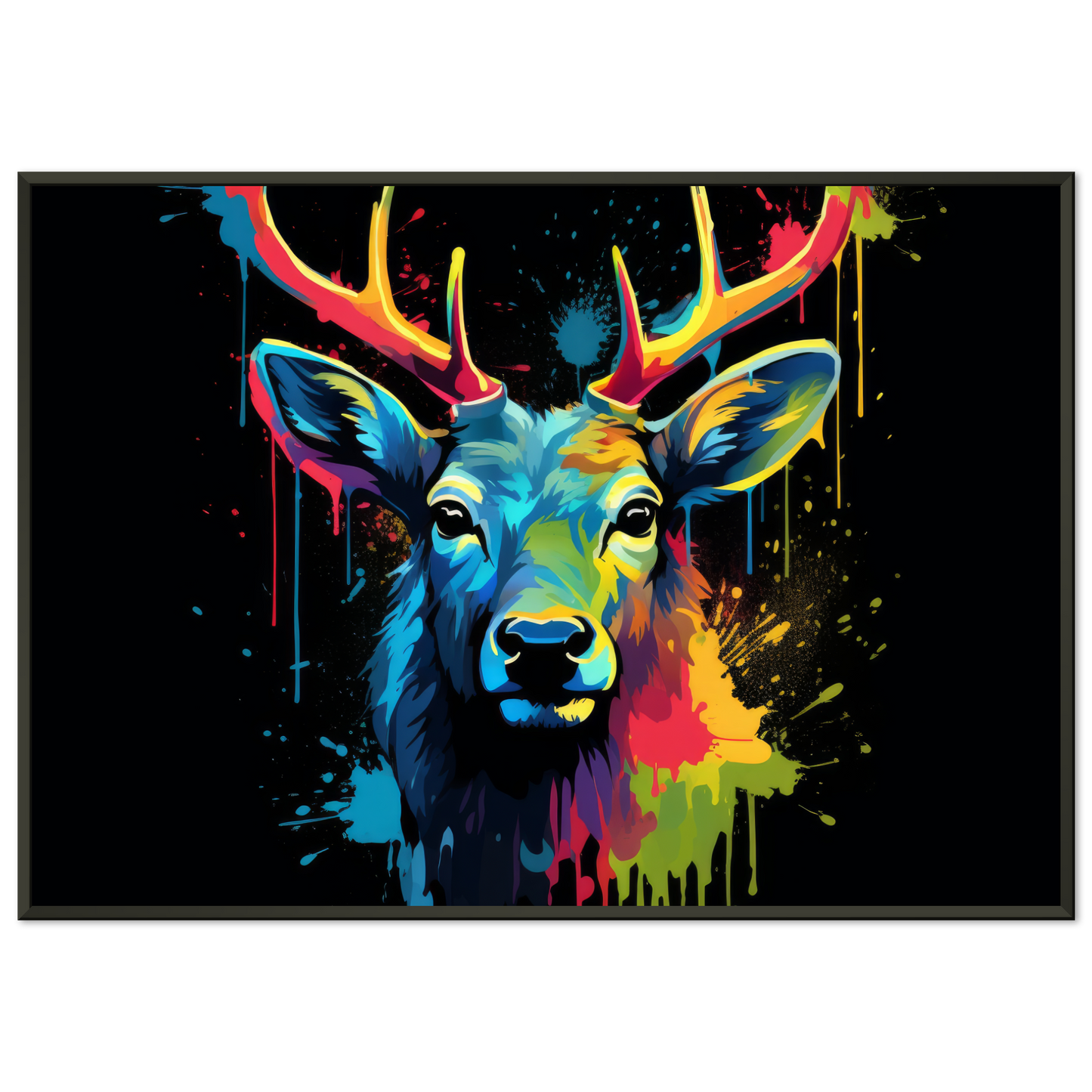 Deer pop art (WILD128)