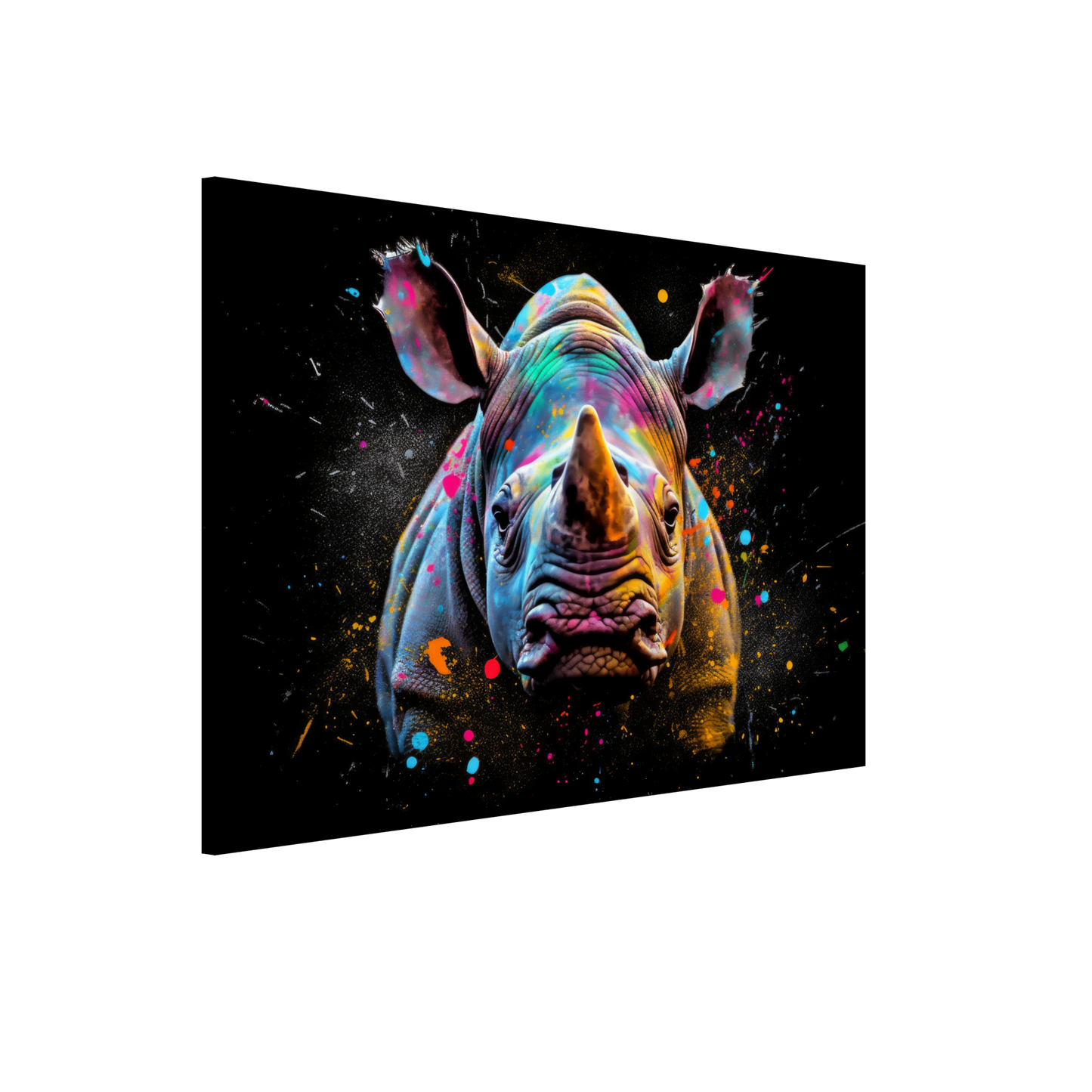 Rhinoceros pop art (WILD129)