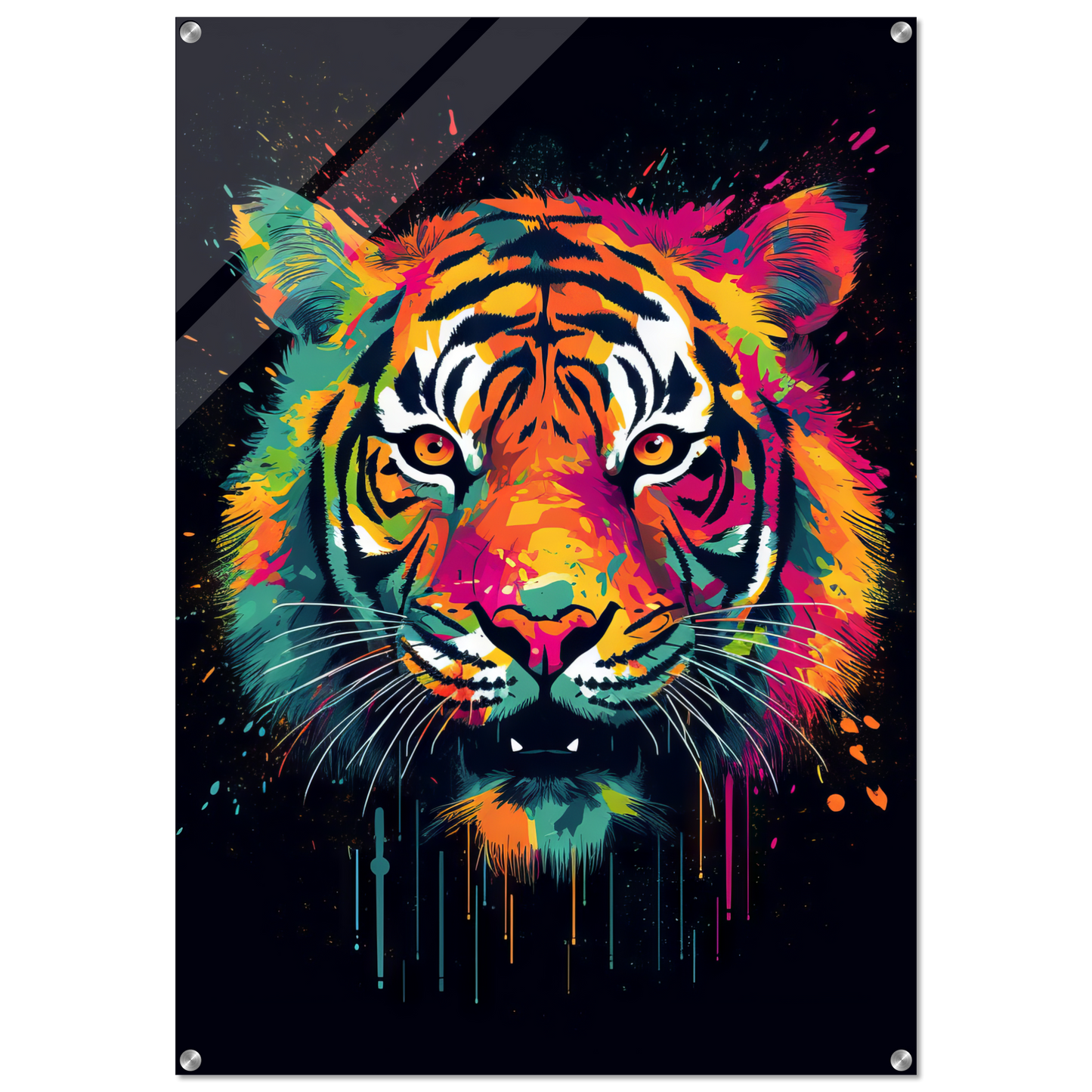 Tiger Pop-Art (WILD12)