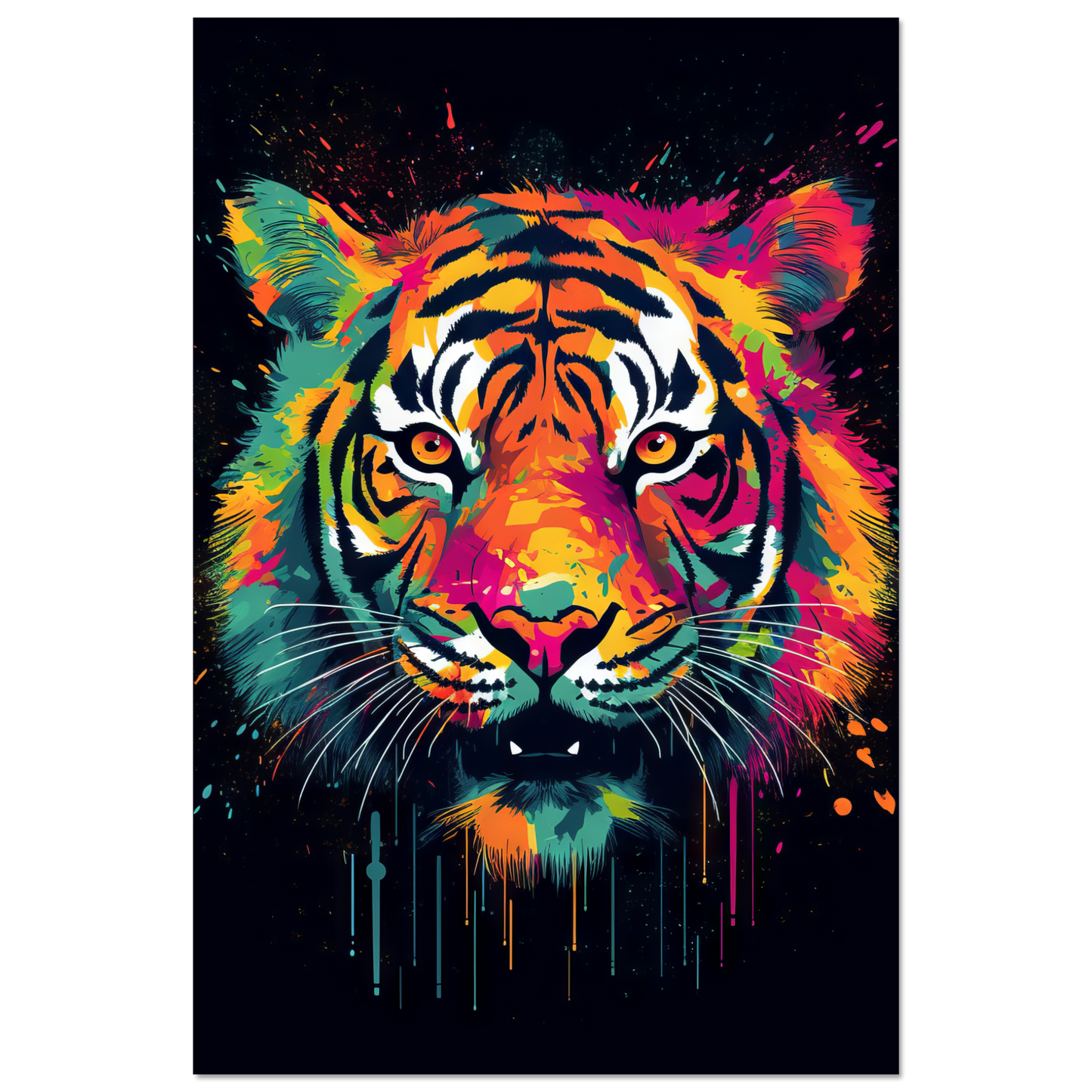 Tiger Pop-Art (WILD12)