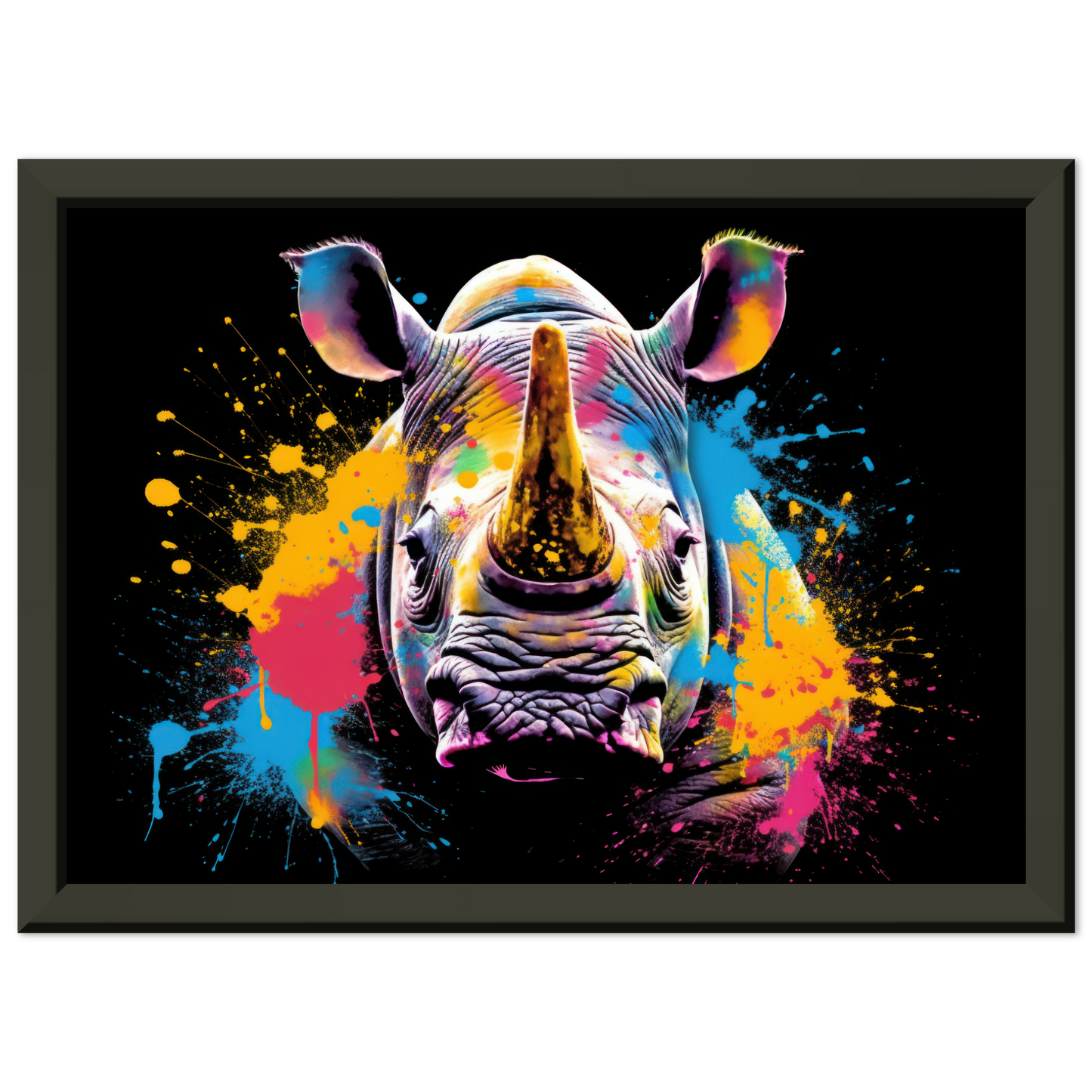 Rhinoceros pop art (WILD130)