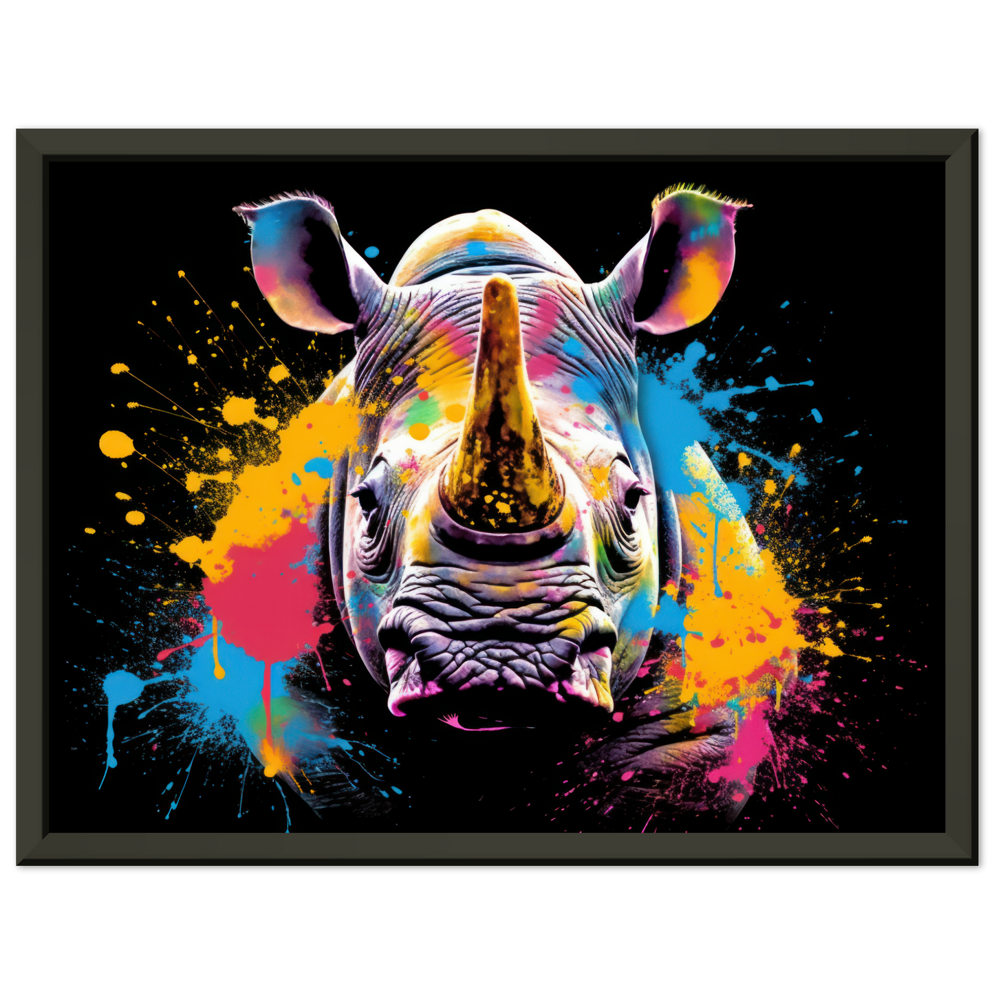 Rhinoceros pop art (WILD130)