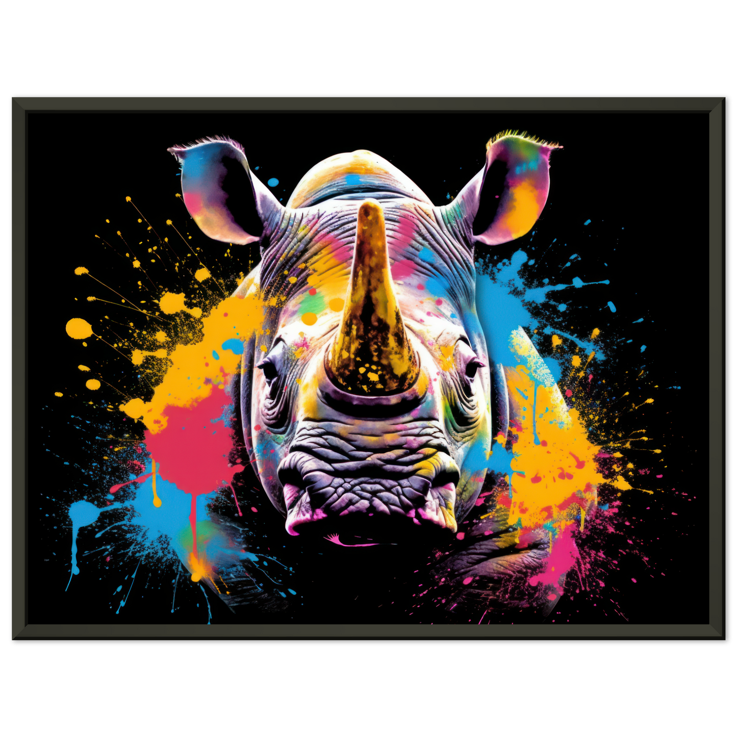 Rhinoceros pop art (WILD130)