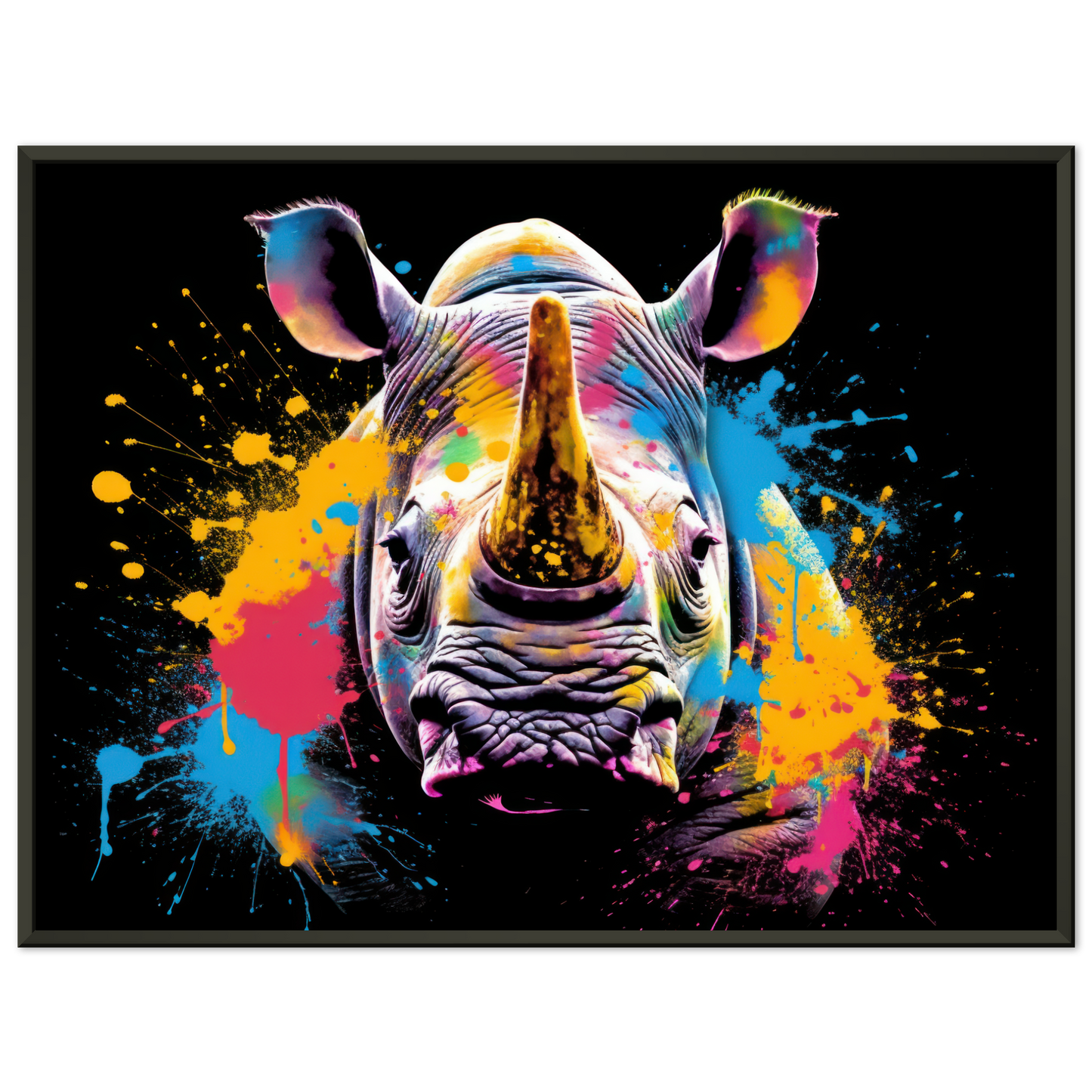 Rhinoceros pop art (WILD130)