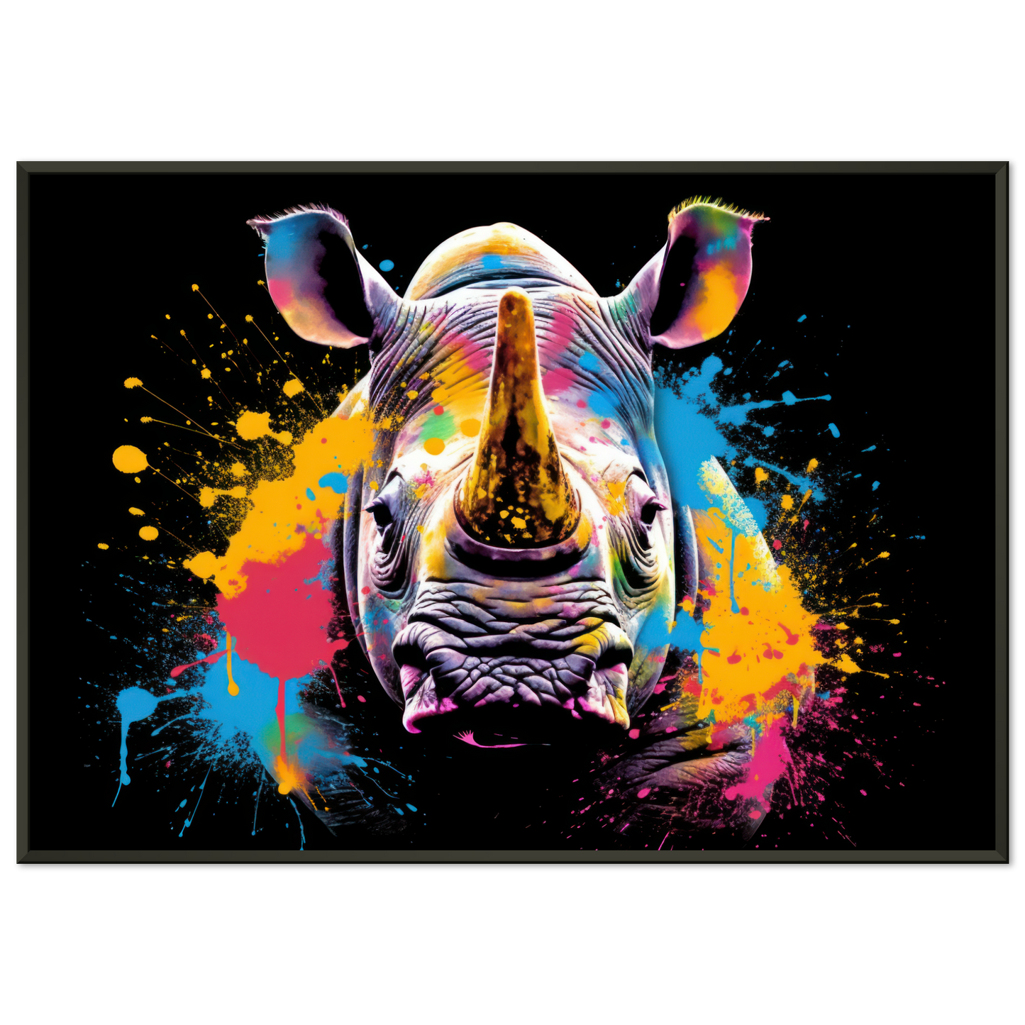 Rhinoceros pop art (WILD130)
