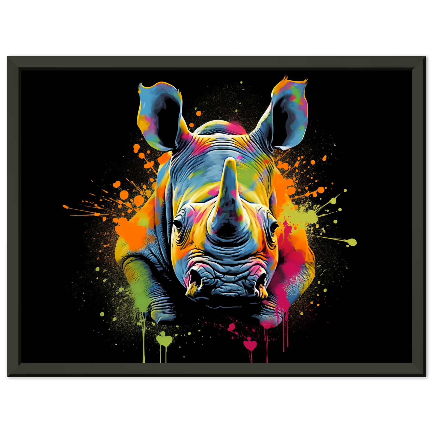 Rhinoceros pop art (WILD131)