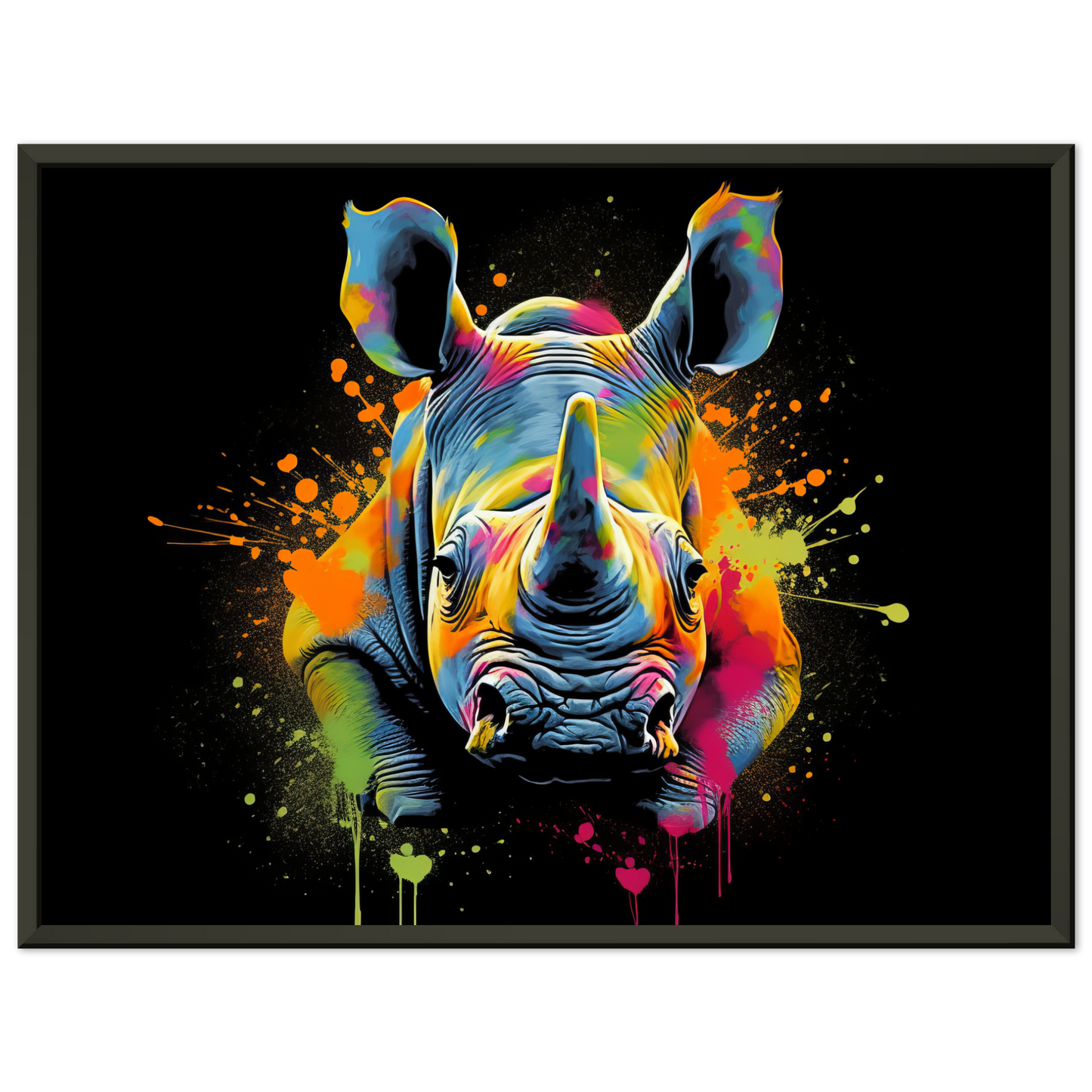 Rhinoceros pop art (WILD131)