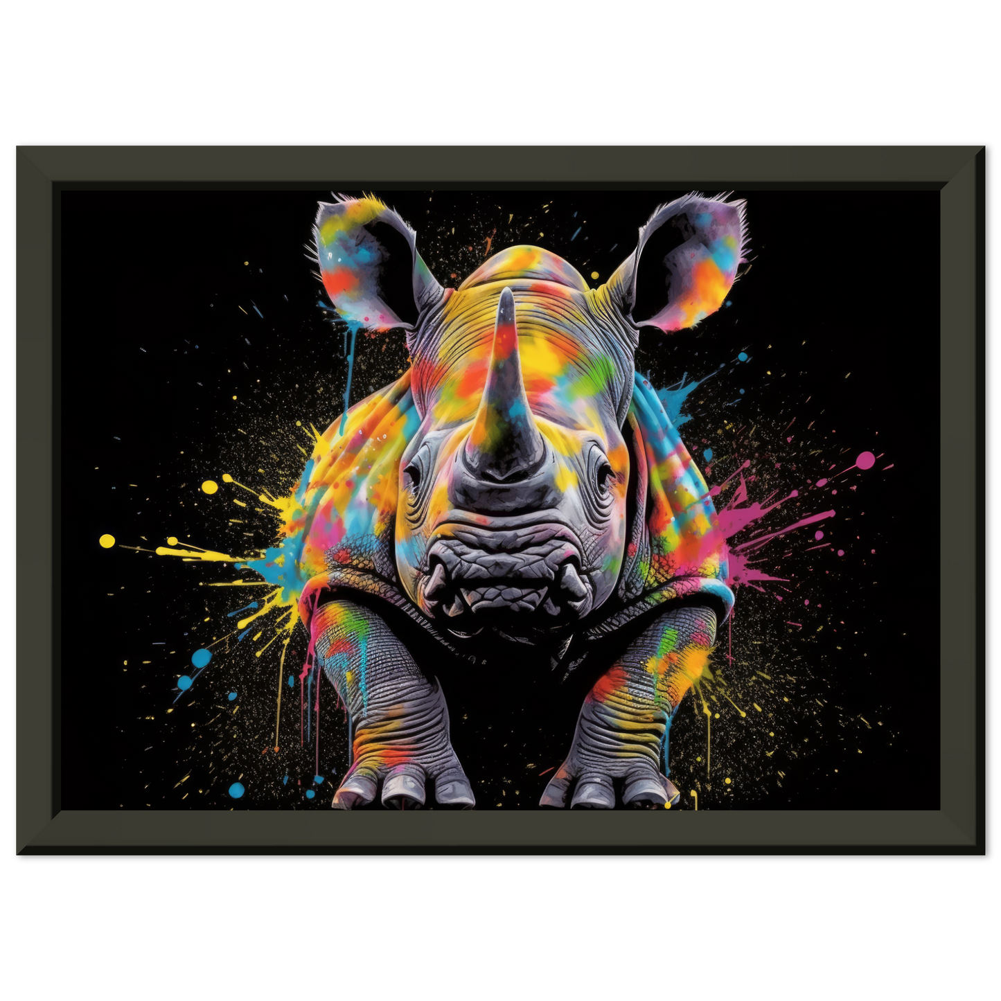 Rhinoceros pop art (WILD132)