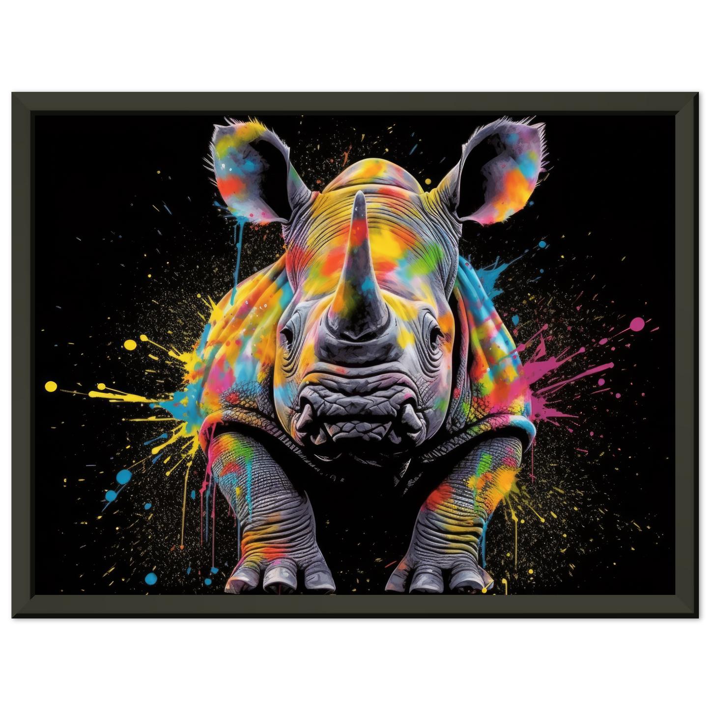 Rhinoceros pop art (WILD132)