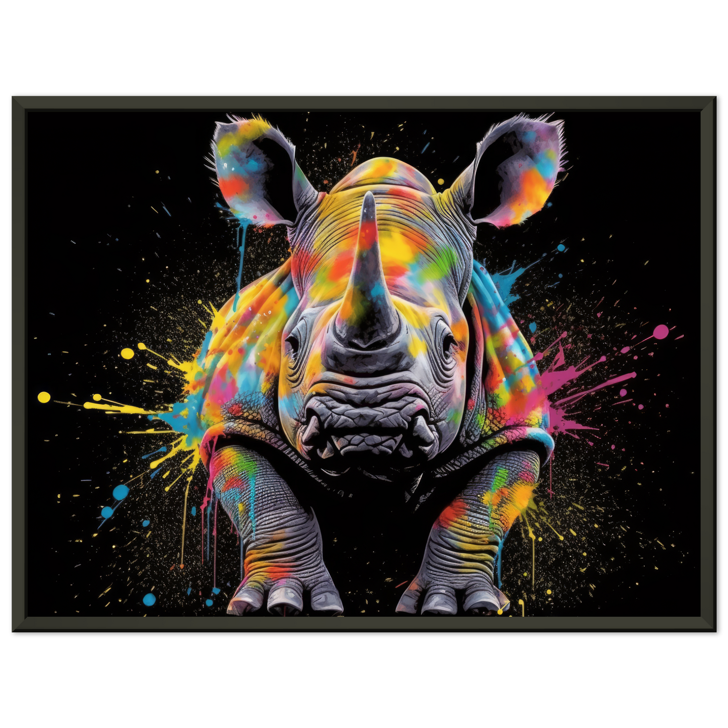 Rhinoceros pop art (WILD132)