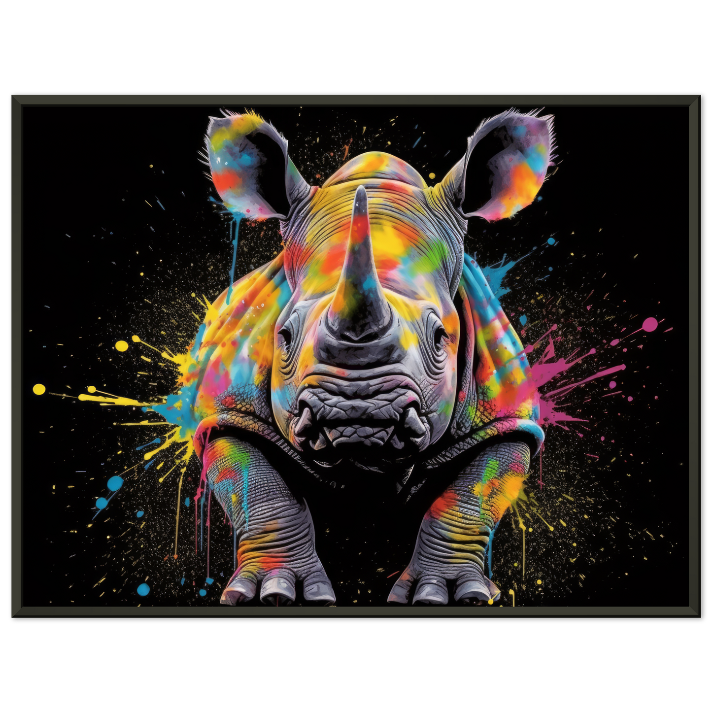Rhinoceros pop art (WILD132)