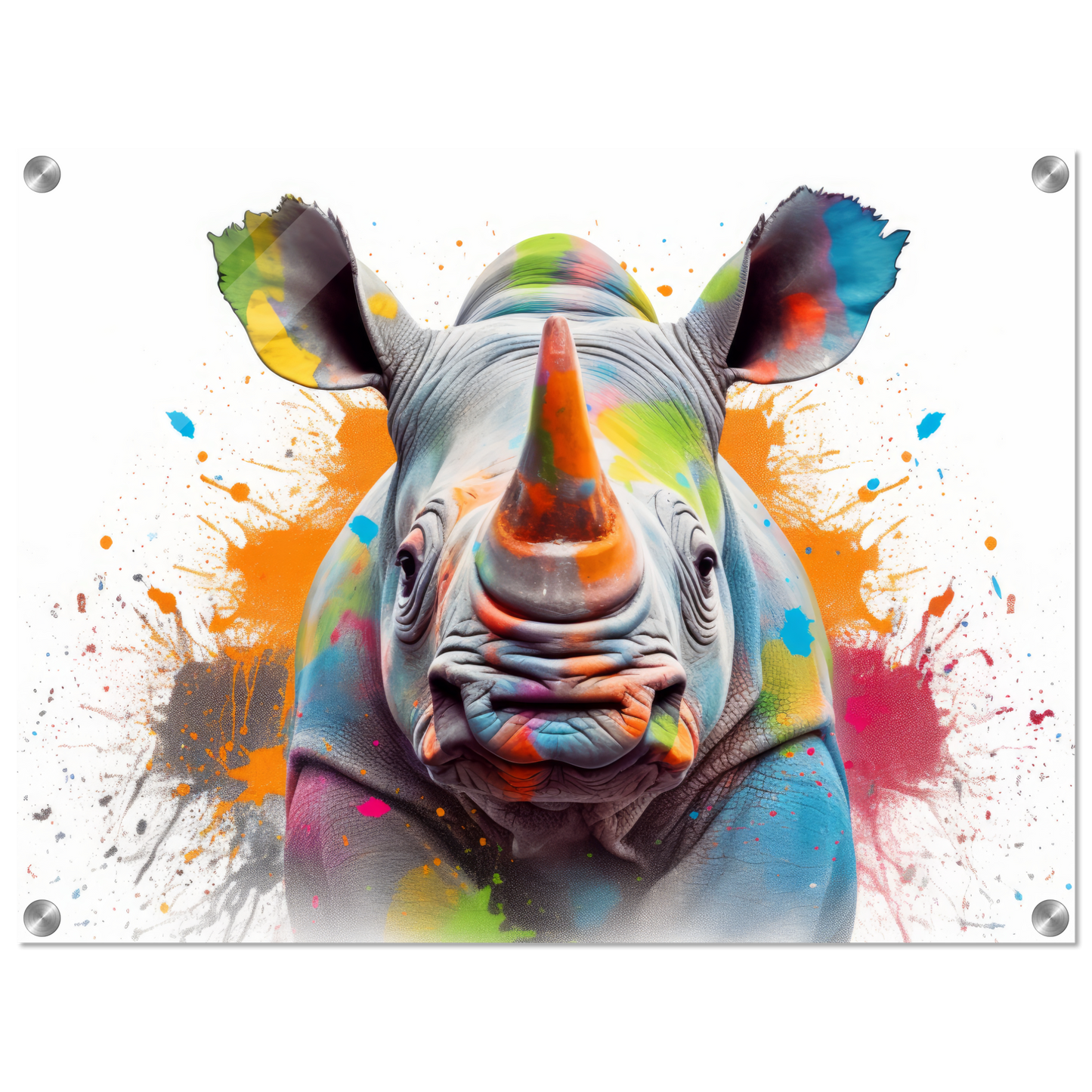 Rhinozeros Pop-Art (WILD133)