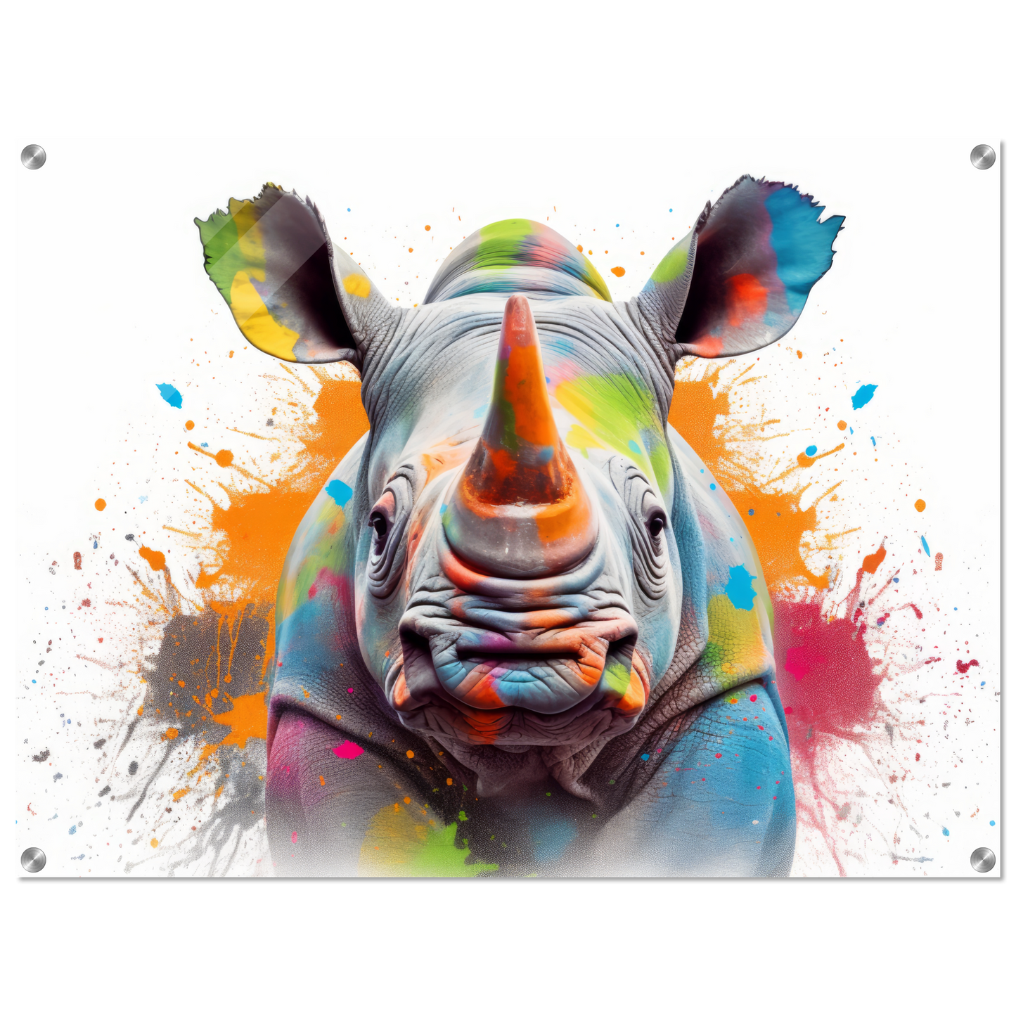 Rhinozeros Pop-Art (WILD133)