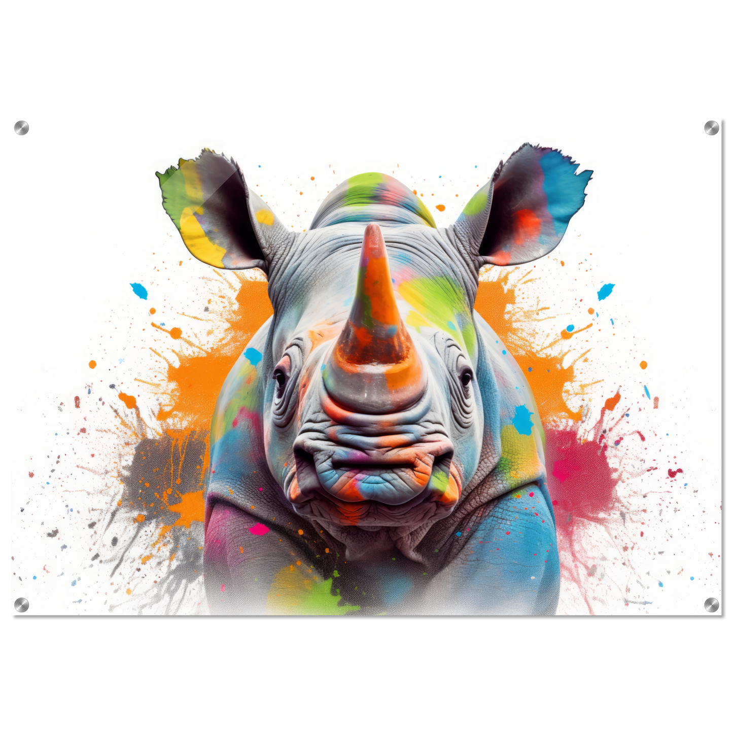 Rhinozeros Pop-Art (WILD133)