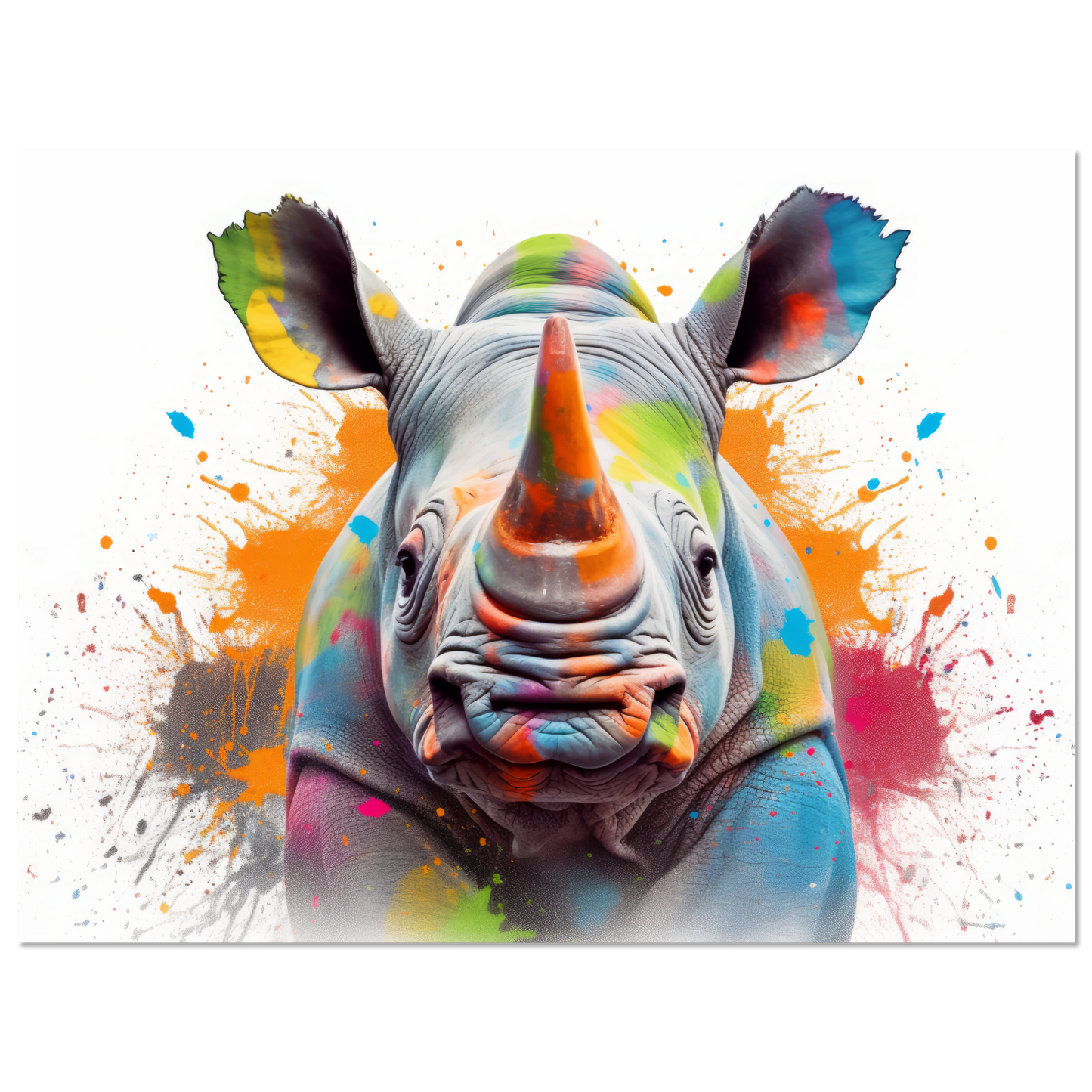 Rhinozeros Pop-Art (WILD133)