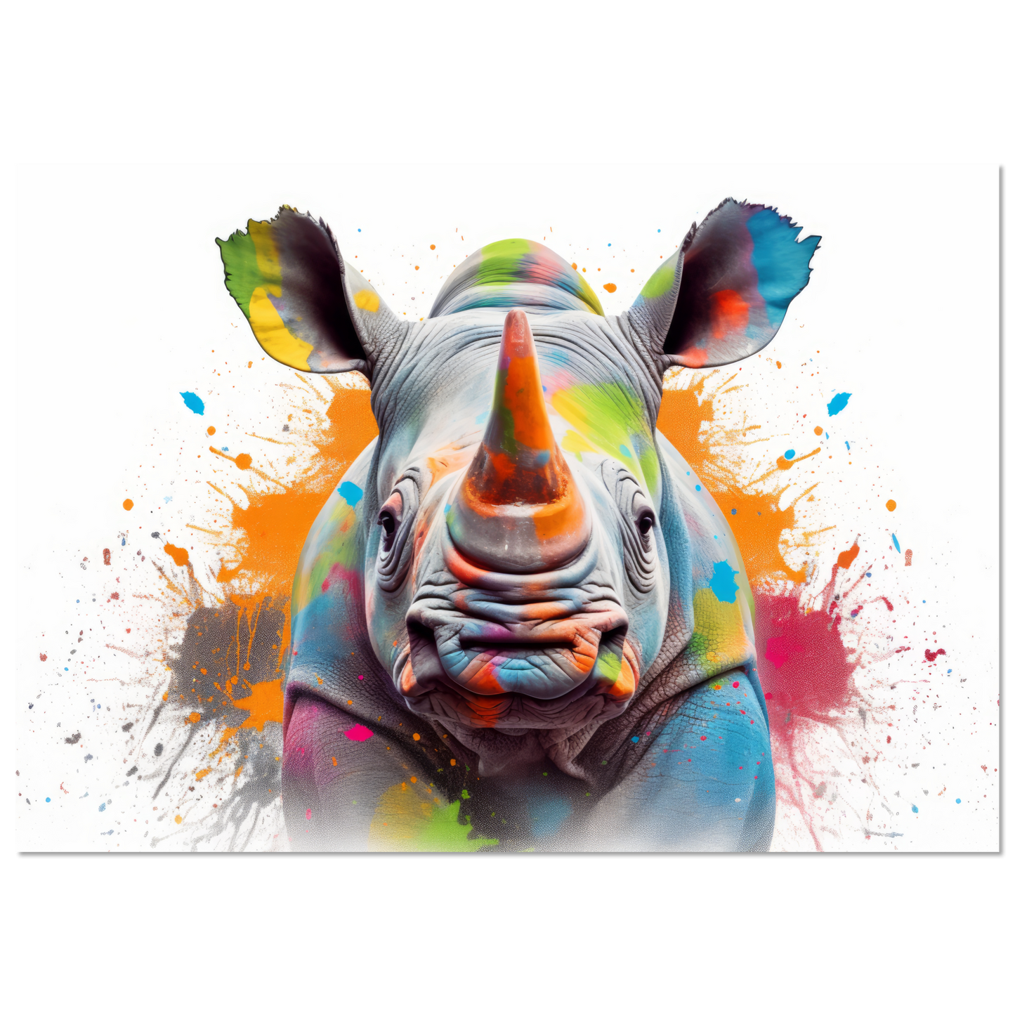 Rhinozeros Pop-Art (WILD133)