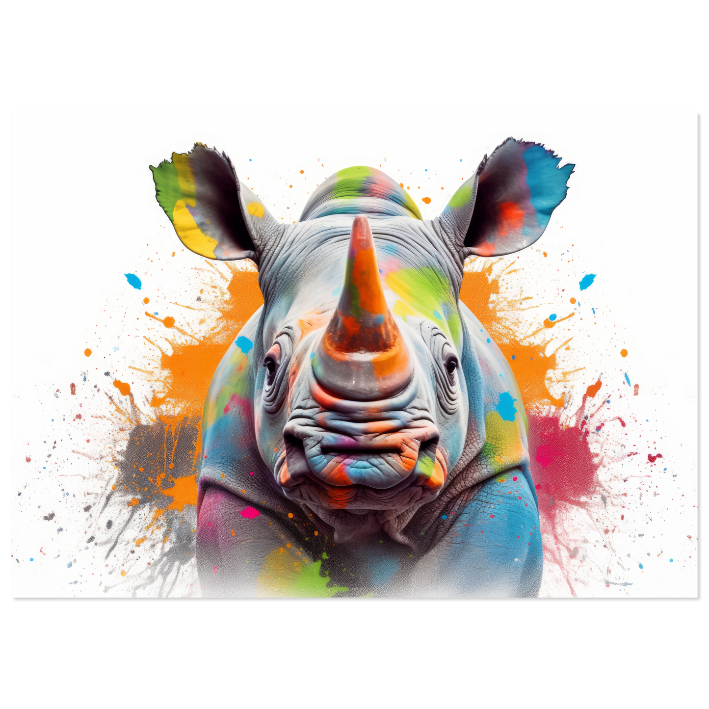 Rhinozeros Pop-Art (WILD133)