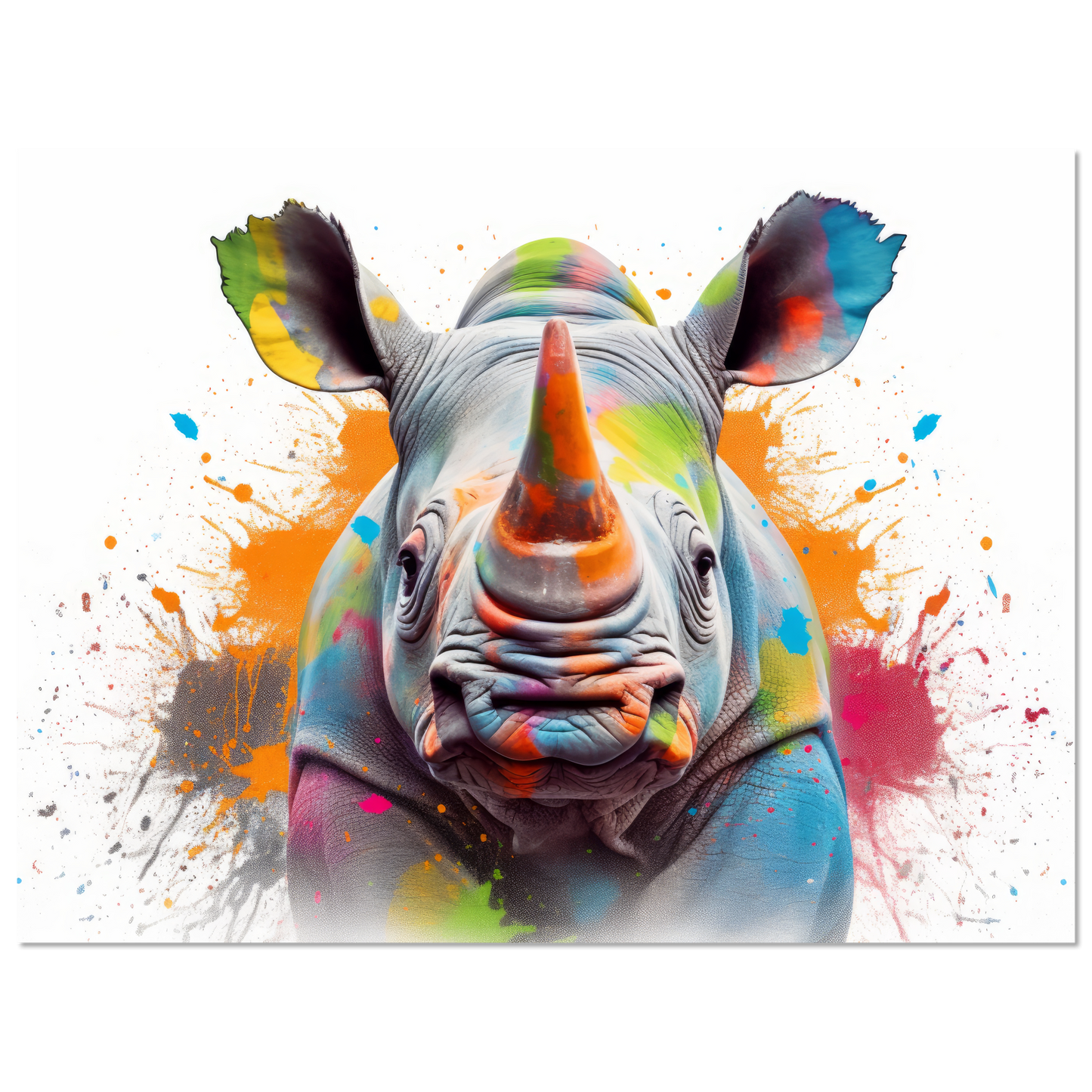 Rhinozeros Pop-Art (WILD133)