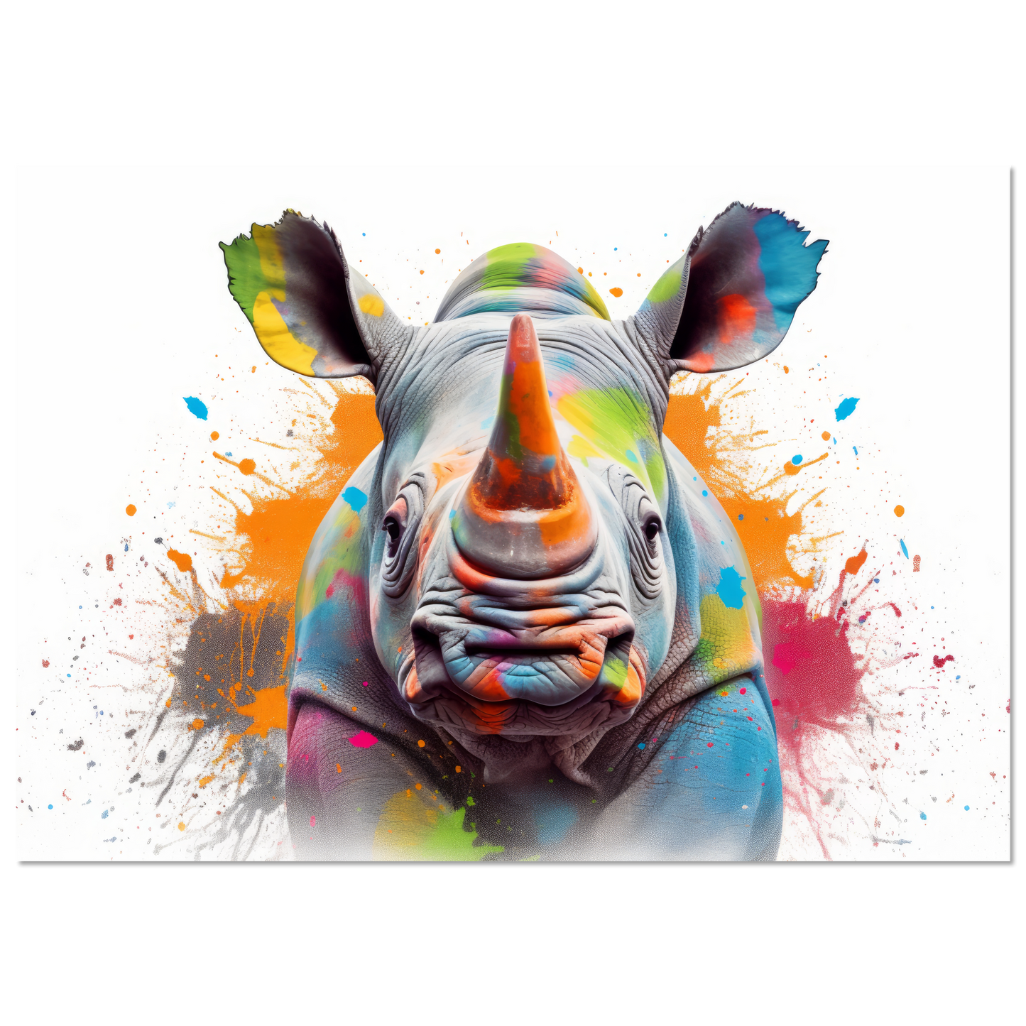 Rhinozeros Pop-Art (WILD133)