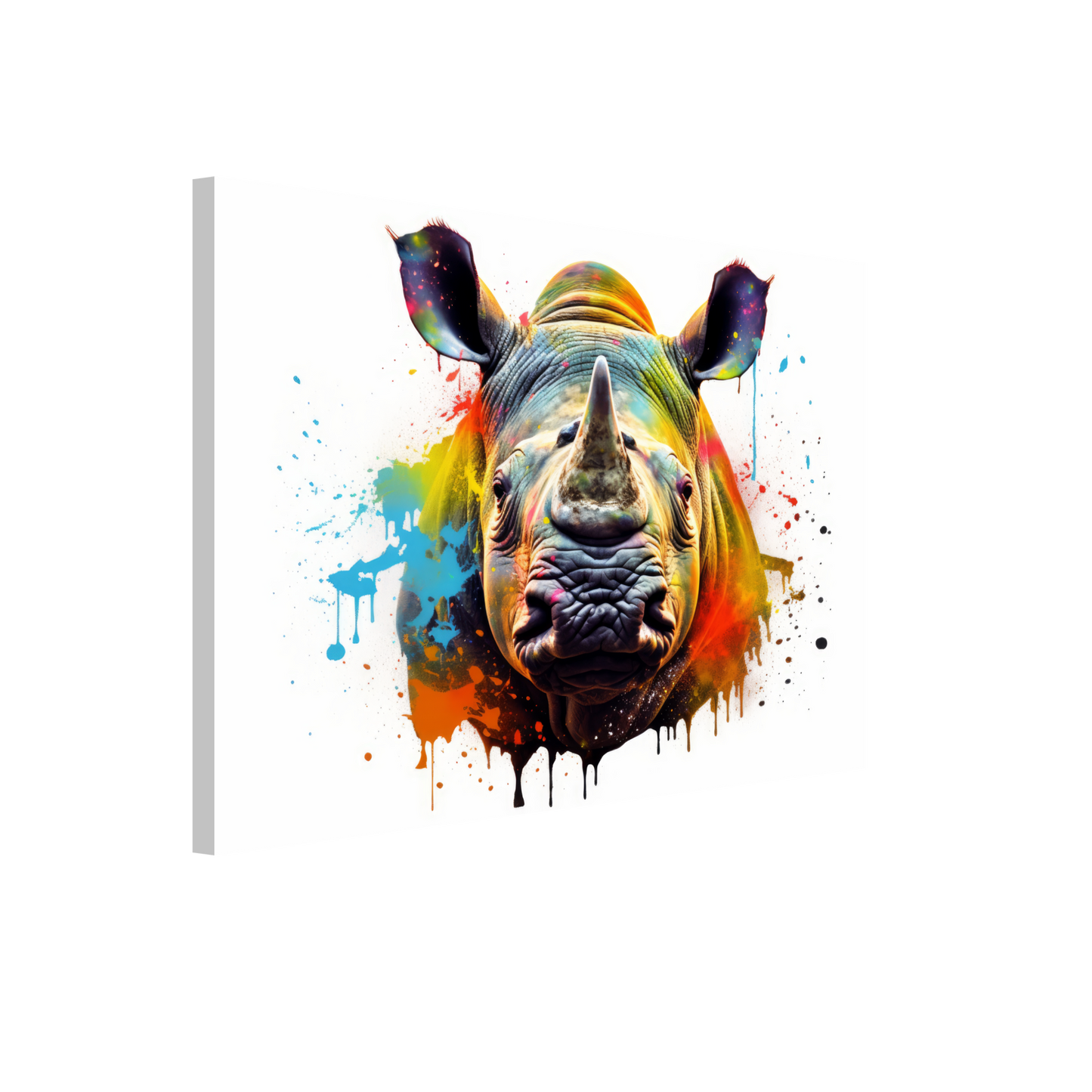 Rhinoceros pop art (WILD134)
