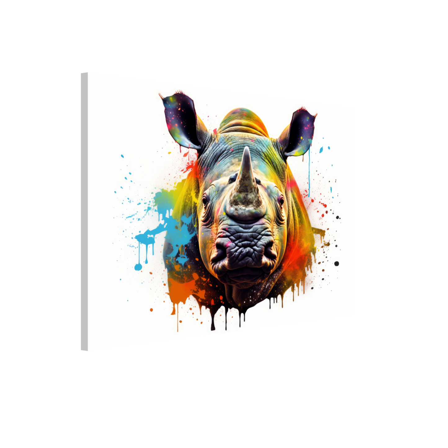 Rhinoceros pop art (WILD134)