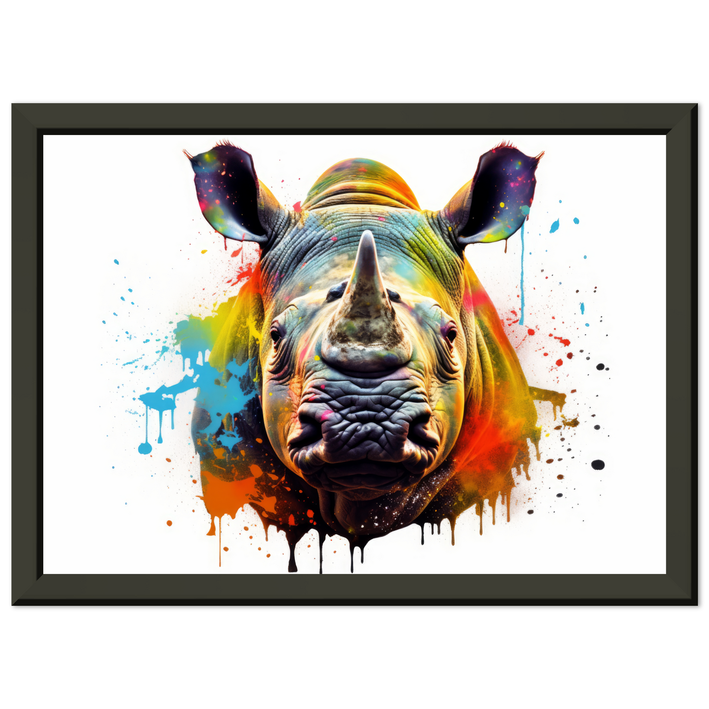 Rhinoceros pop art (WILD134)