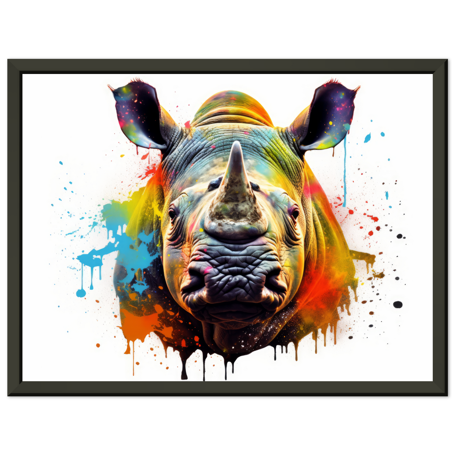 Rhinoceros pop art (WILD134)