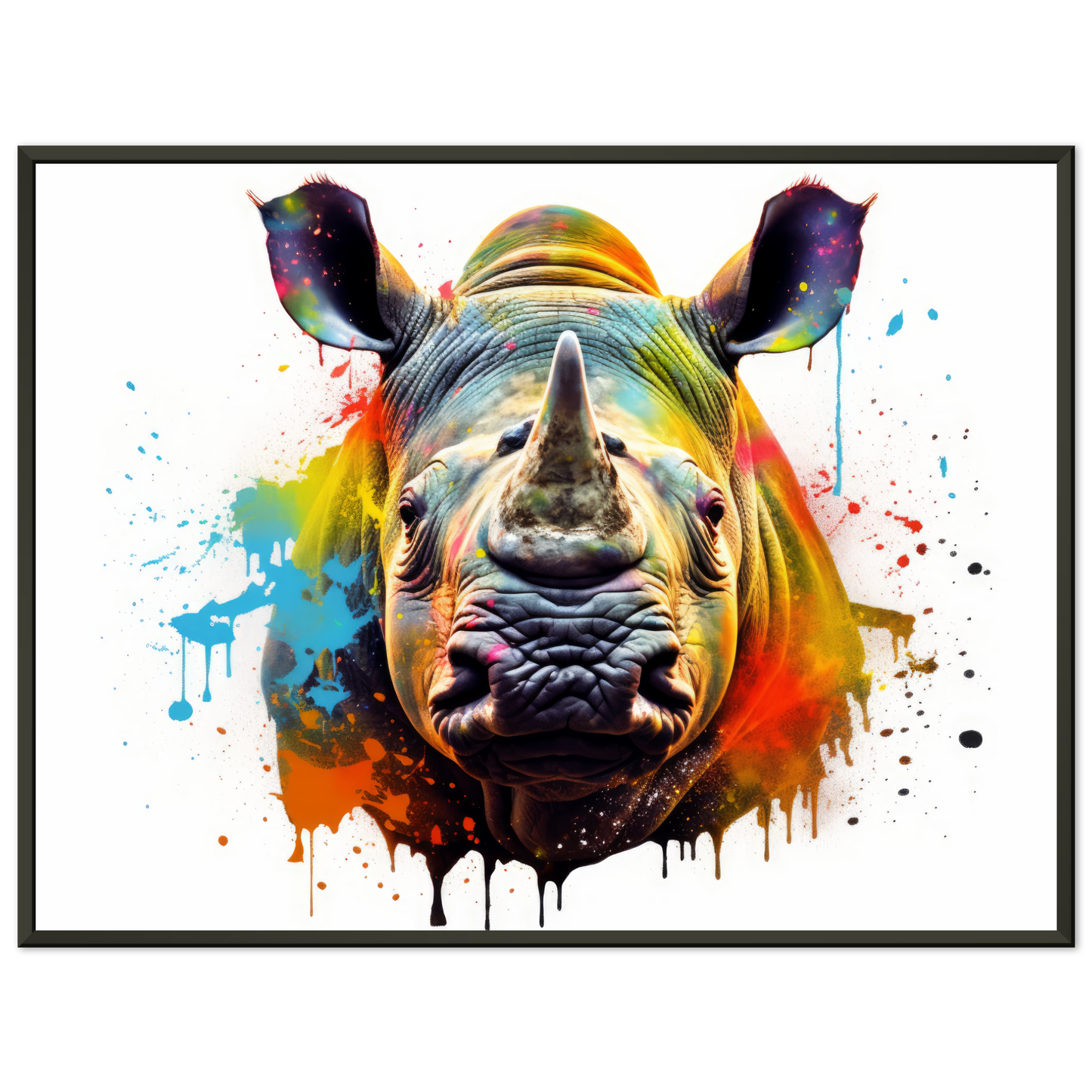Rhinoceros pop art (WILD134)