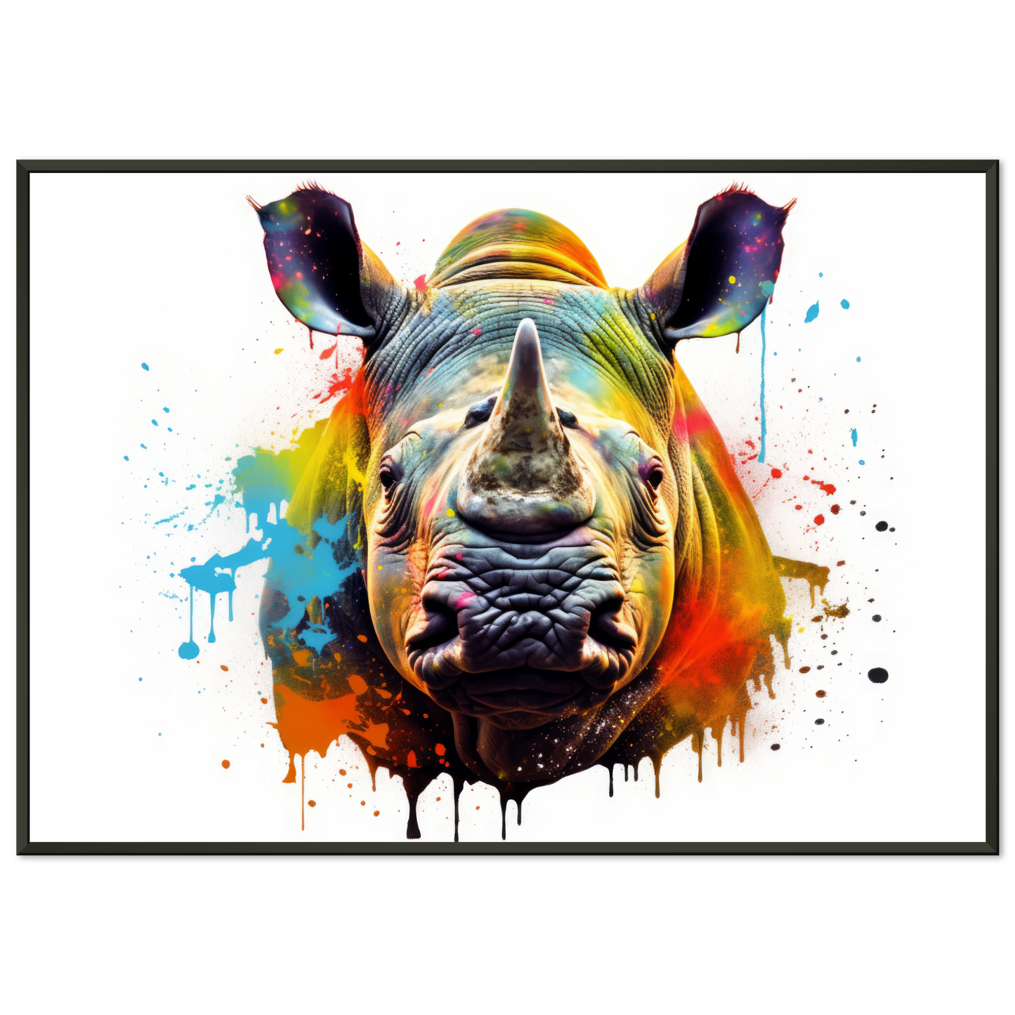 Rhinoceros pop art (WILD134)